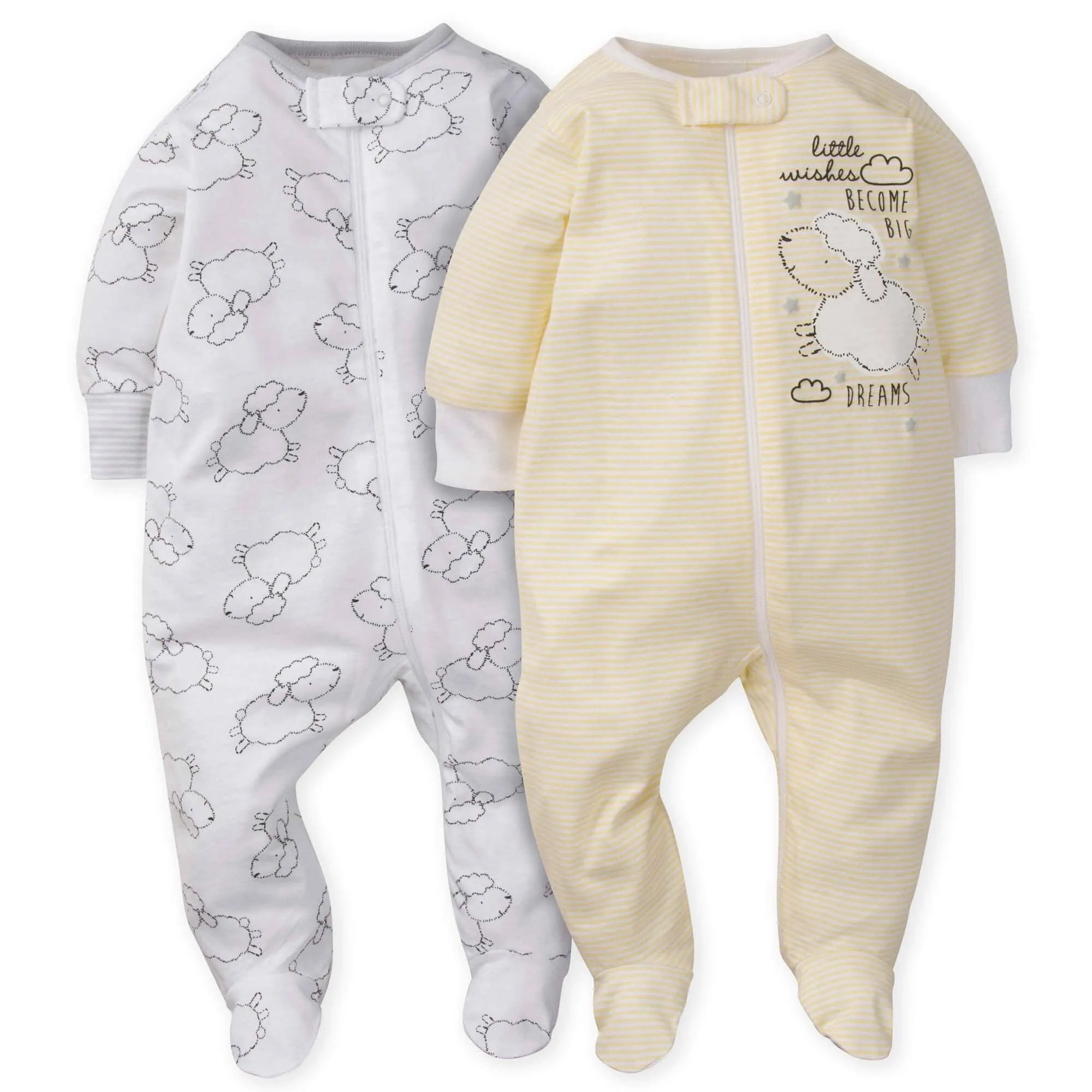 2-Pack Baby Neutral Lamb Sleep N' Plays