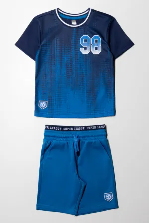 2-Piece Sport Set Blue