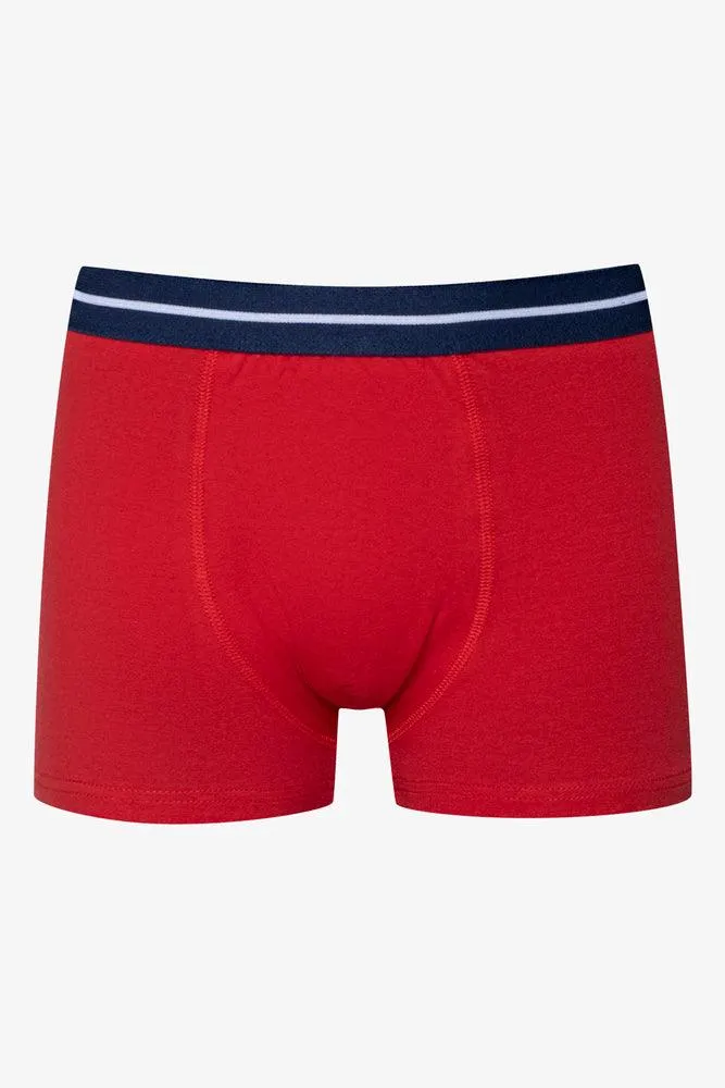 3 Pack Boxers Blue & Red