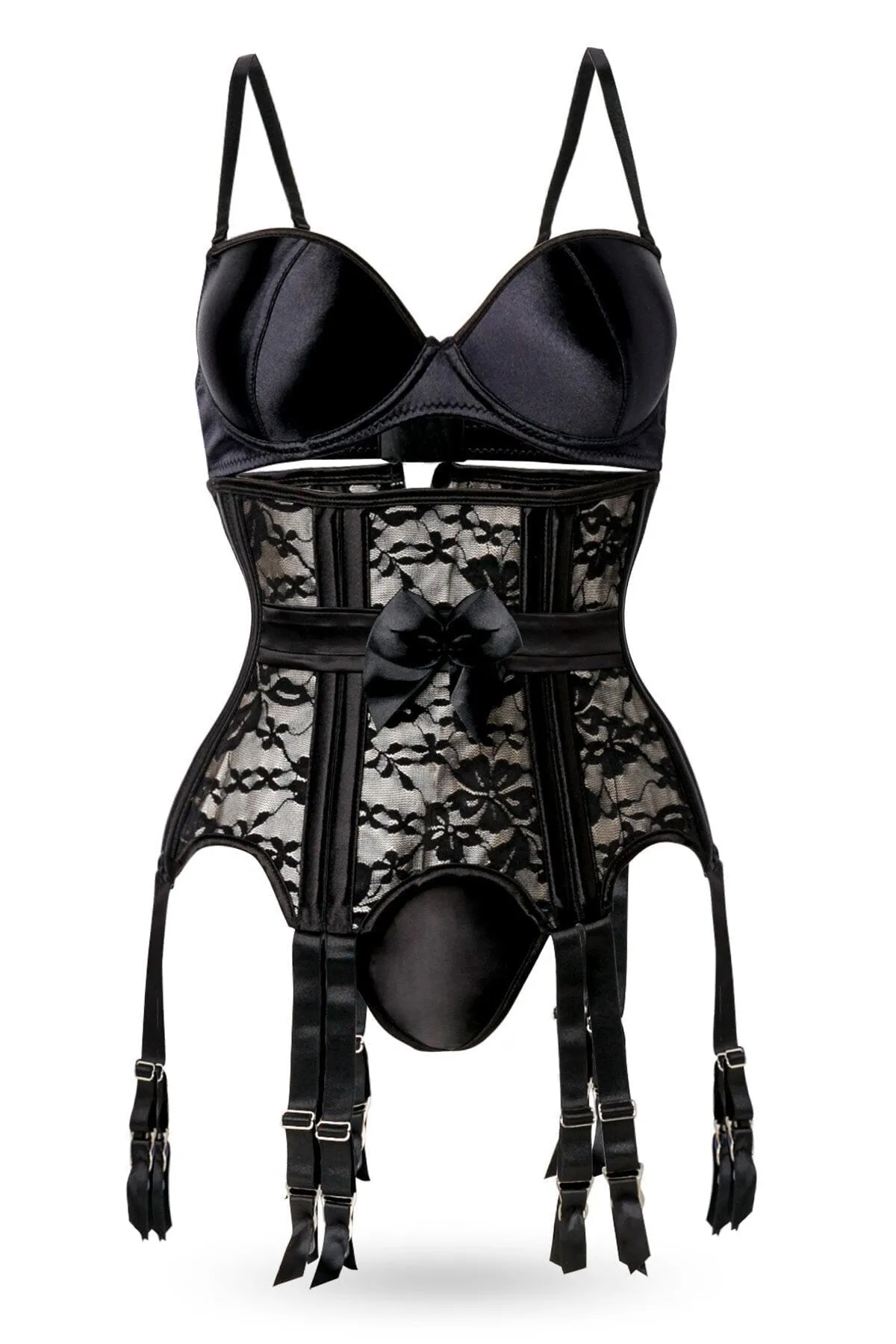 3 Piece Waist Shaper Corset Set