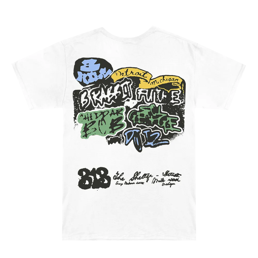 8 MILE GRAFFITI T-SHIRT