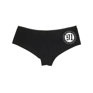 '91 Boy Short Panties (Black)