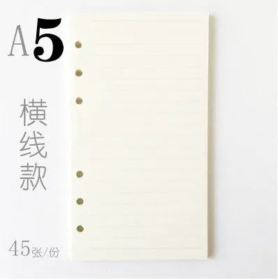 A5/A6 Translucent Shell Elastic Closure Hand Journal