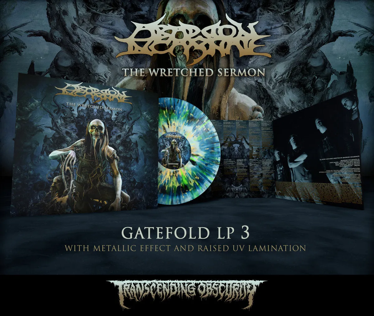 Abaddon Incarnate "The Wretched Sermon" Hand-numbered Edition 12"