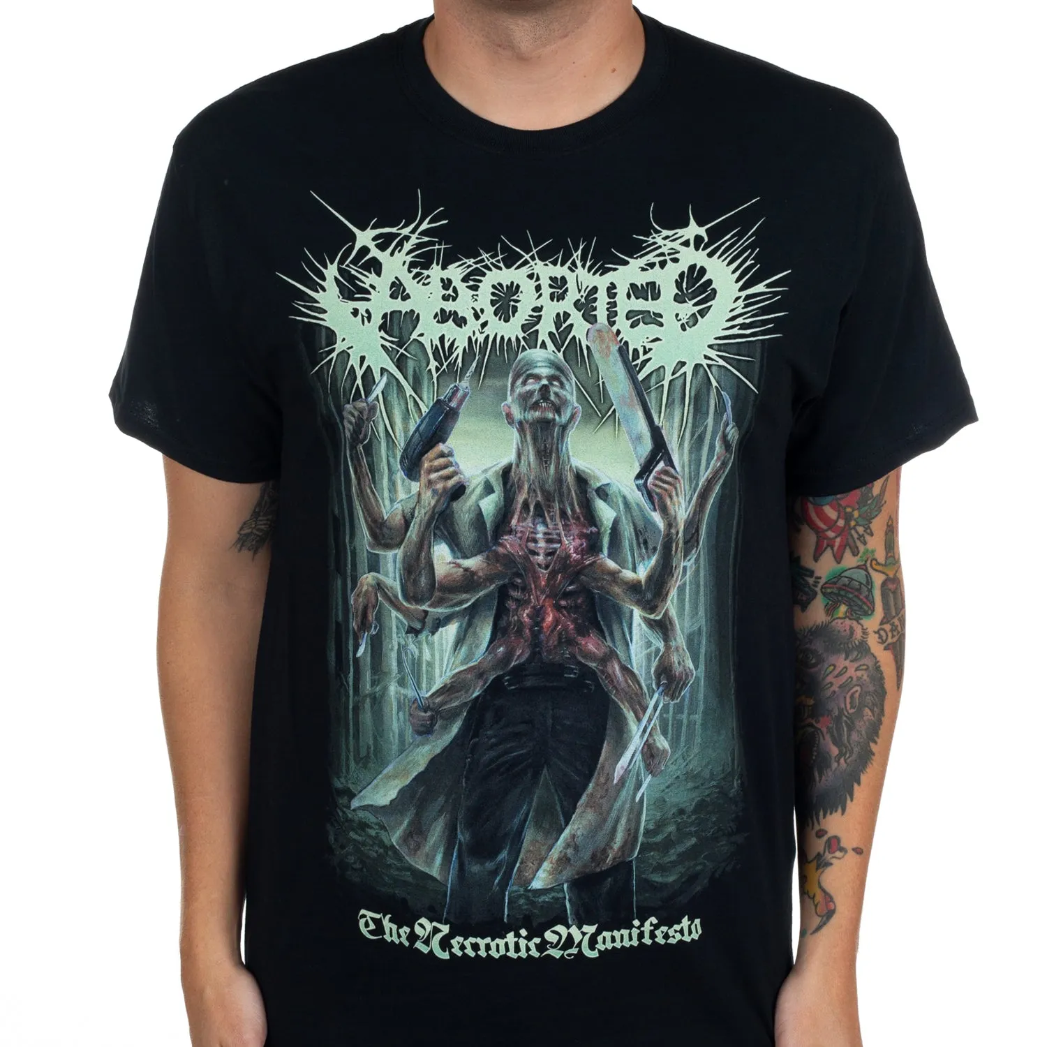 Aborted "Necrotic Manifesto" T-Shirt