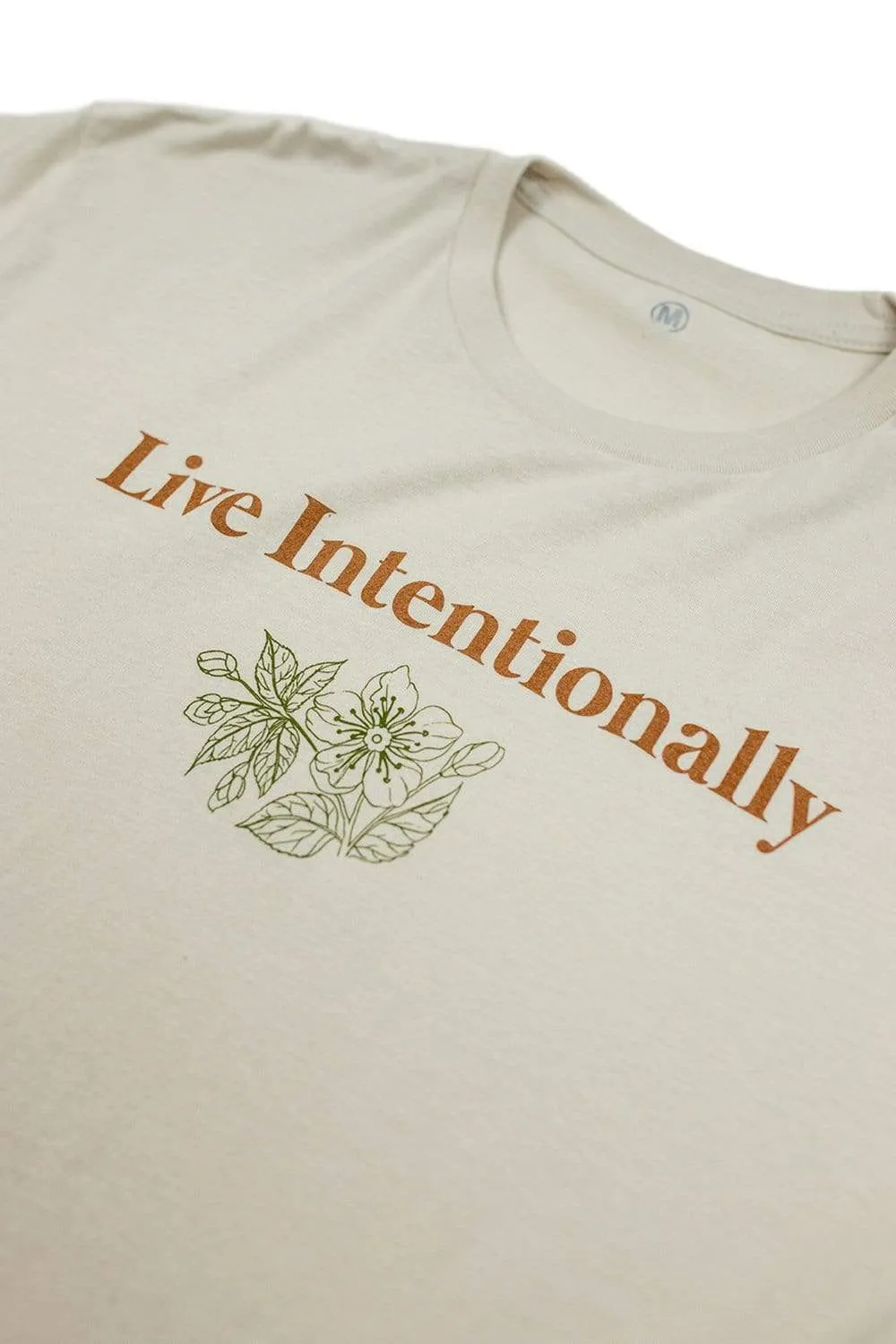 Acacia Kersey: Live Intentionally Flower Shirt