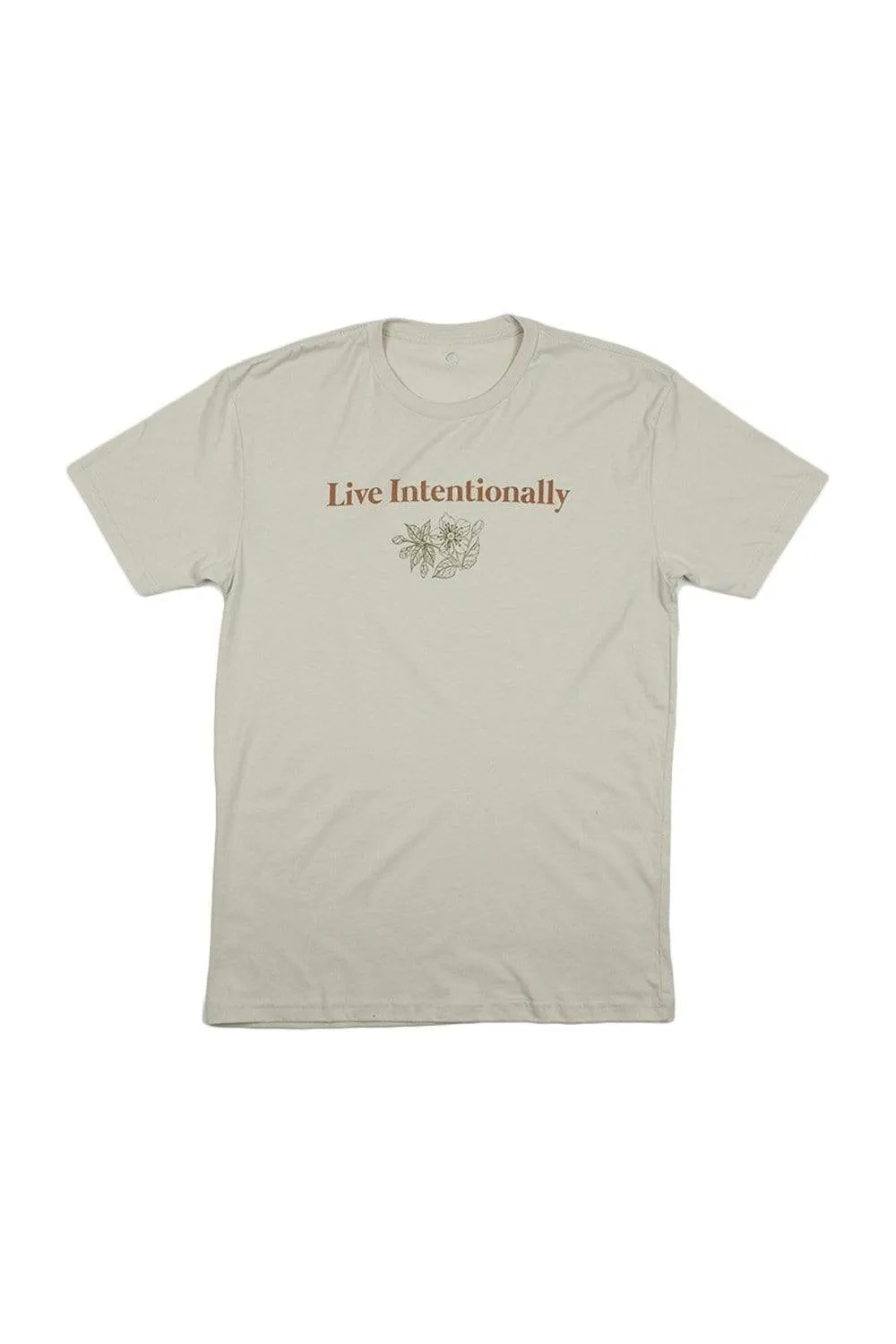 Acacia Kersey: Live Intentionally Flower Shirt