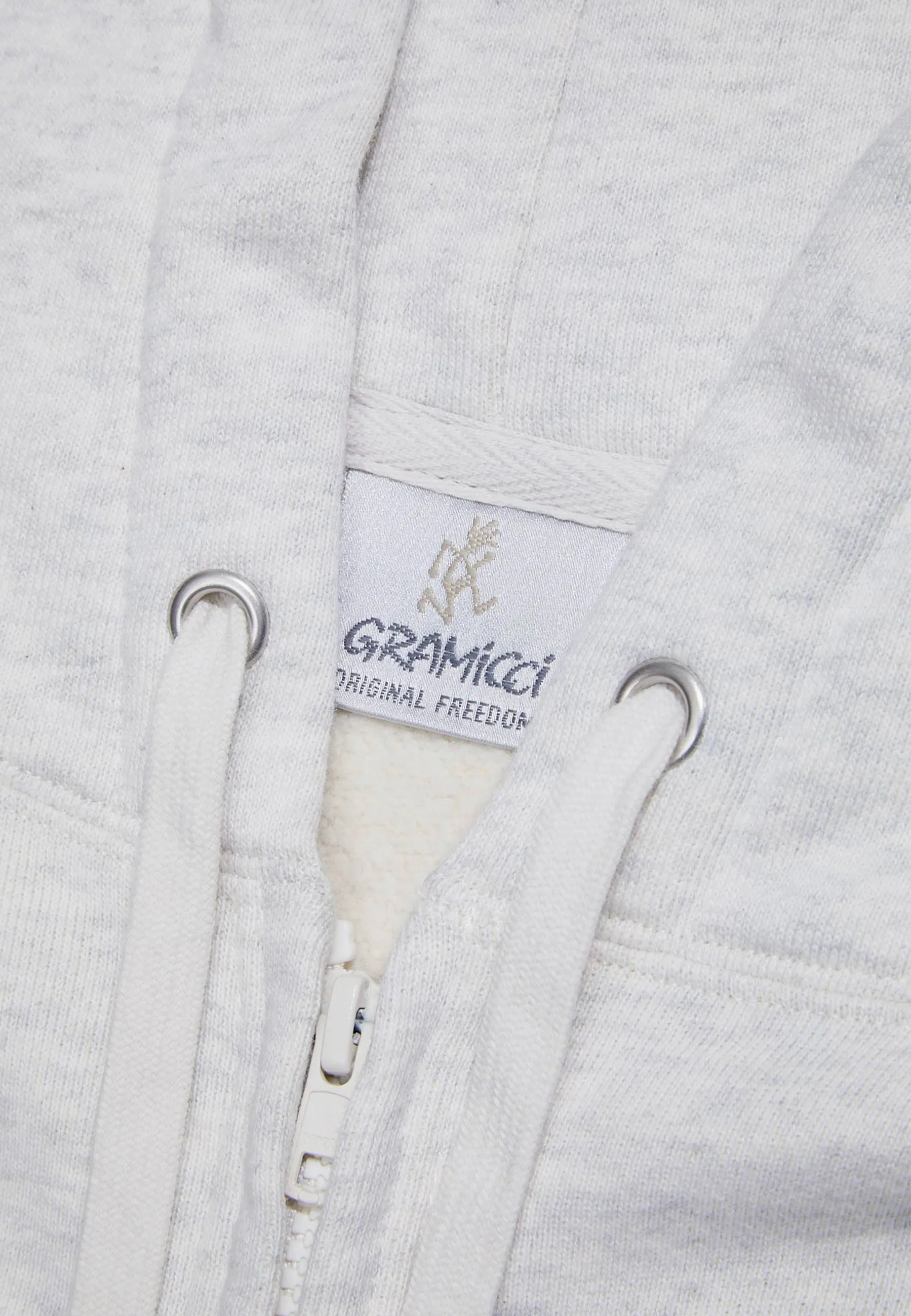 Adsum x Gramicci Double Zip Hoodie - Ash Heather