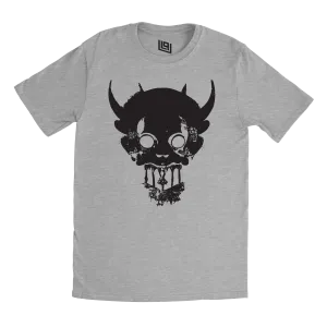 Already Over Demon Heather Grey Tee