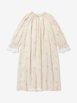 Amiki Children Girls Victoria Nightdress in Beige