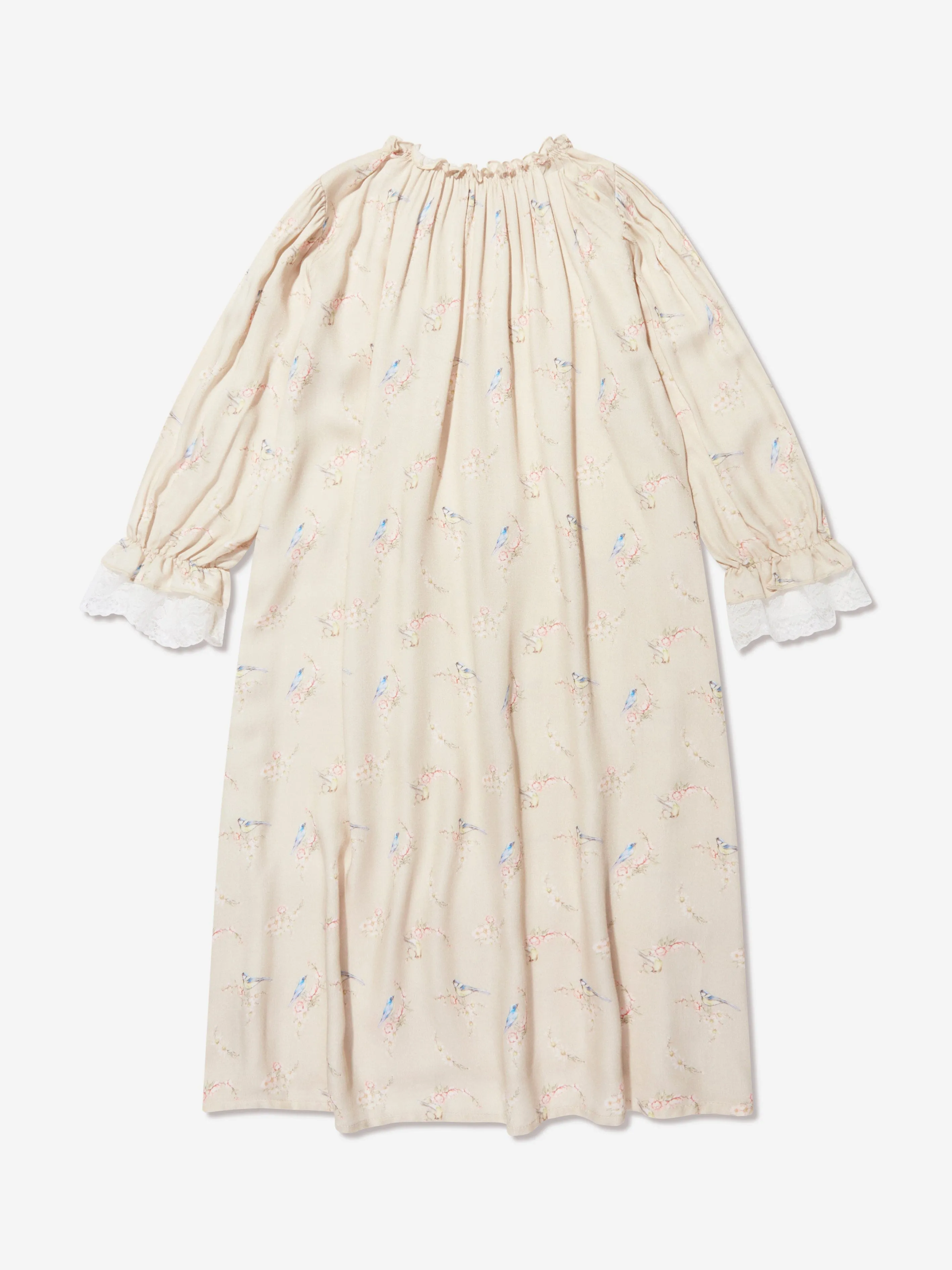 Amiki Children Girls Victoria Nightdress in Beige