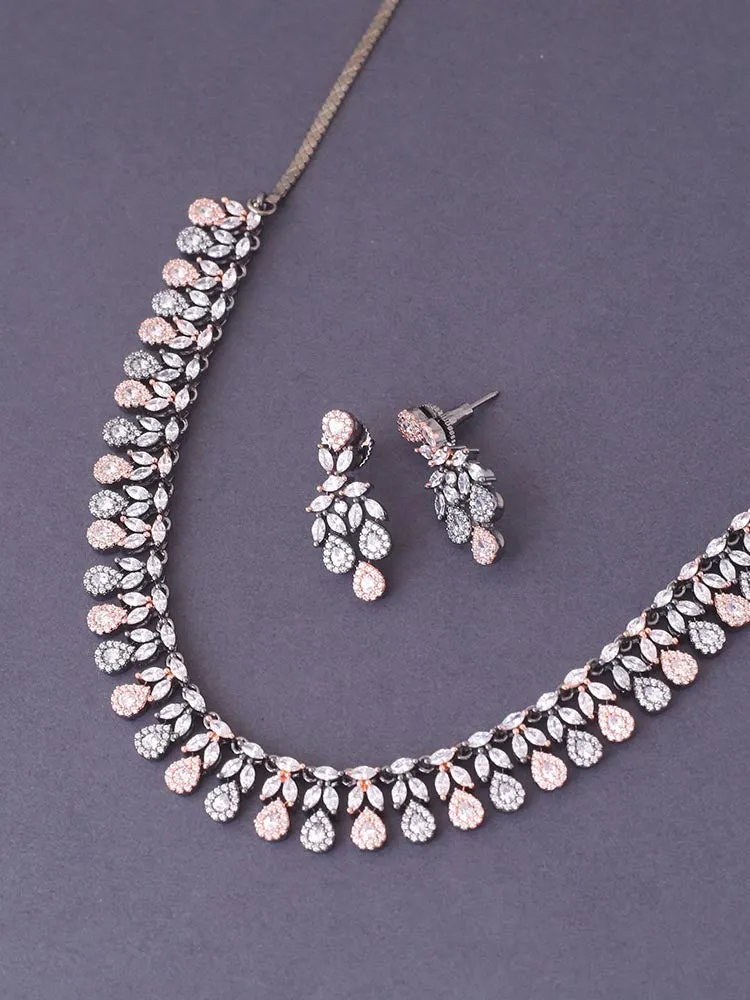 Antique Izara Zirconia Jewellery Set