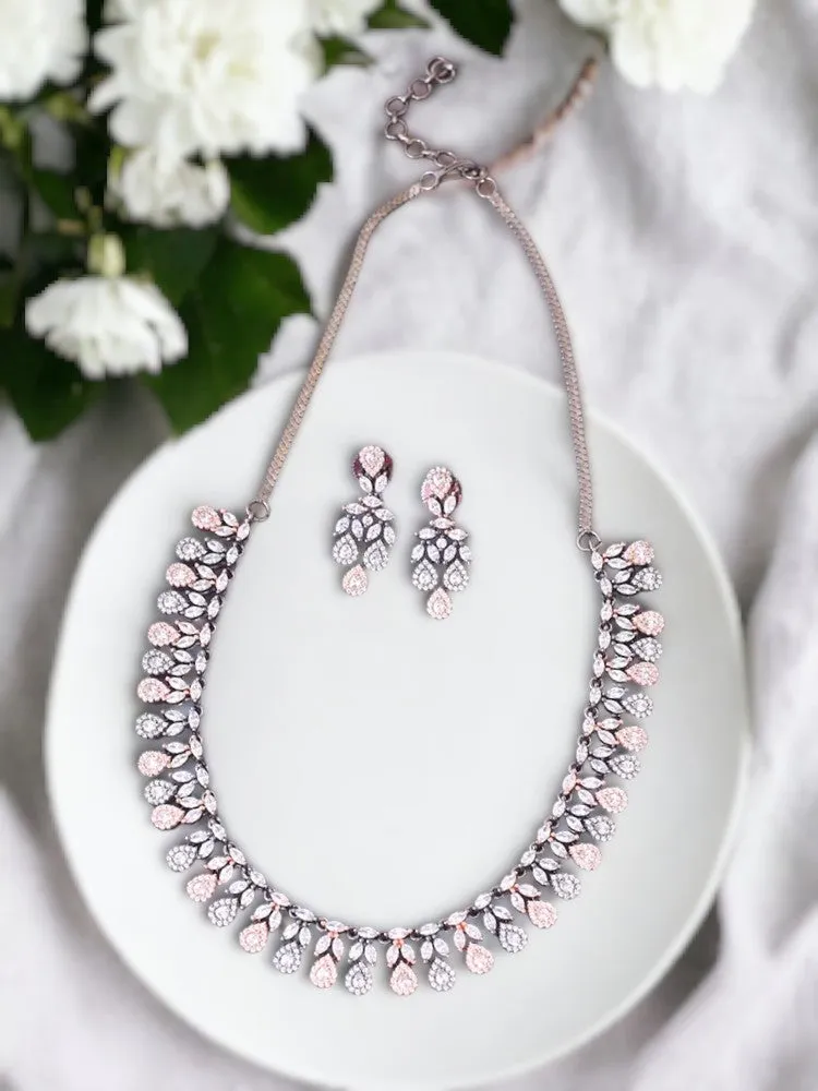 Antique Izara Zirconia Jewellery Set