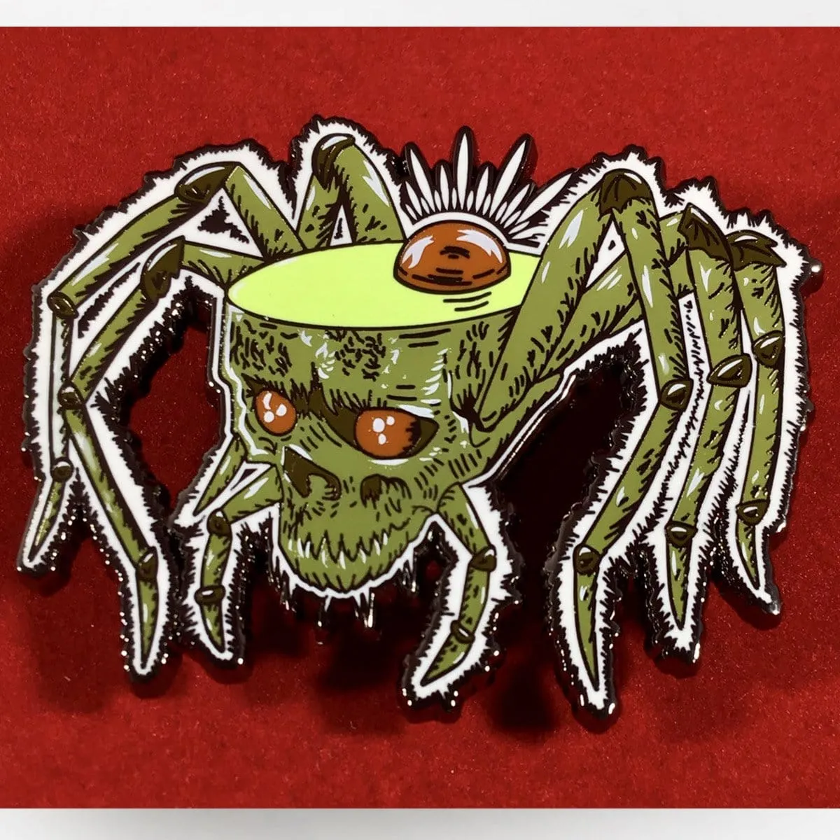 'Arachnid-Cado' Collaborative Pin by JesseJFR x Godmachine