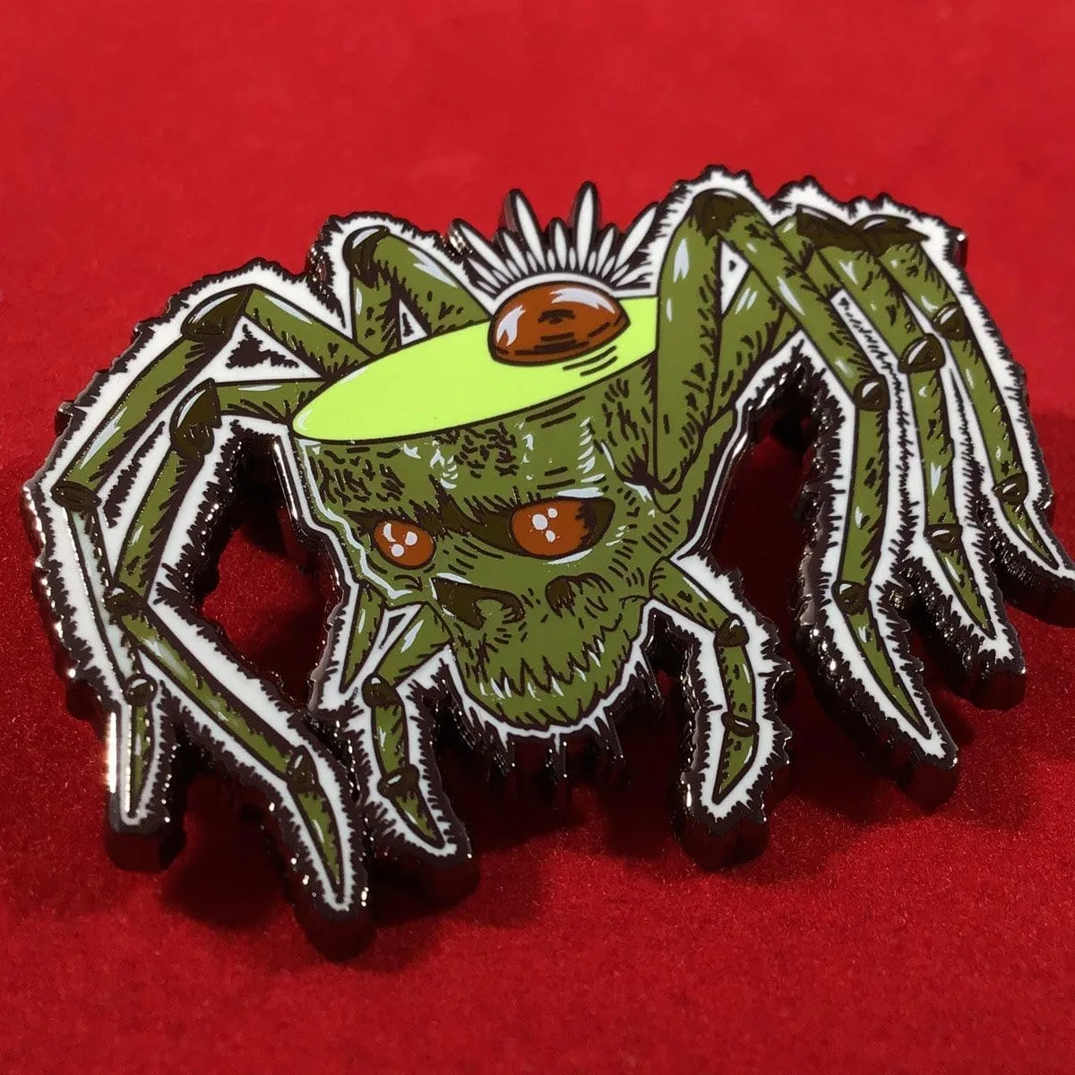 'Arachnid-Cado' Collaborative Pin by JesseJFR x Godmachine