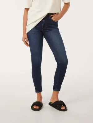 Ashley Mid-Rise Skinny Jeans