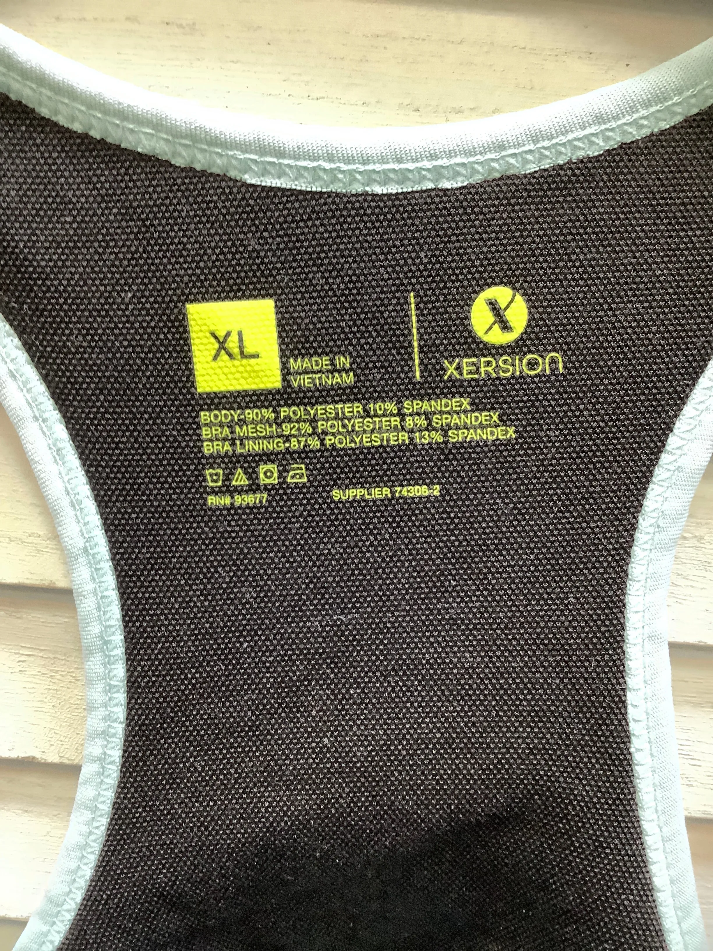 Athletic Bra By Xersion In Blue, Size: Xl