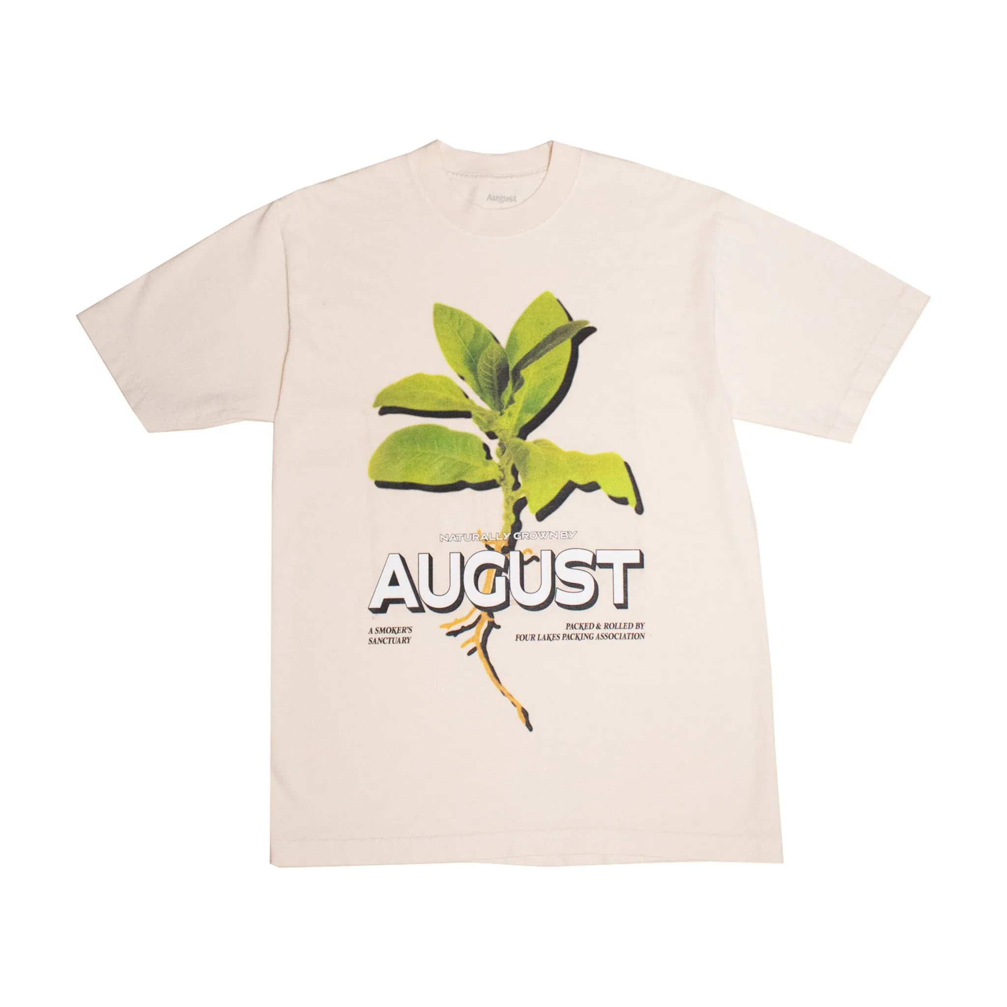 August "Grown" T-Shirt (Creme)