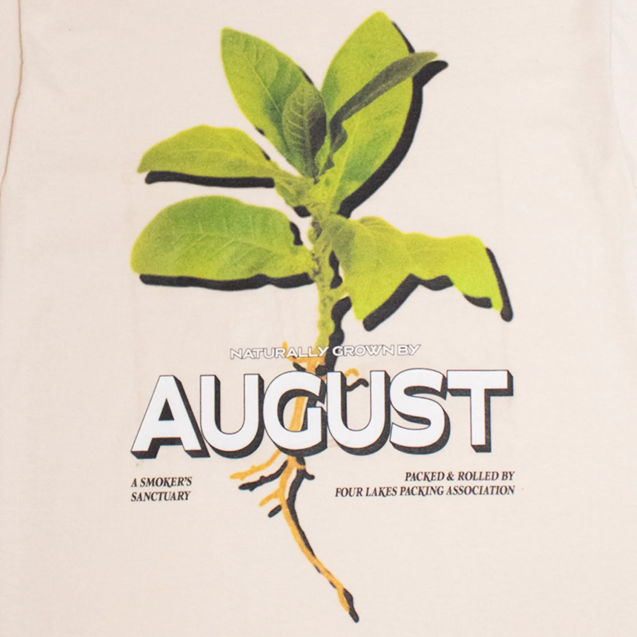 August "Grown" T-Shirt (Creme)