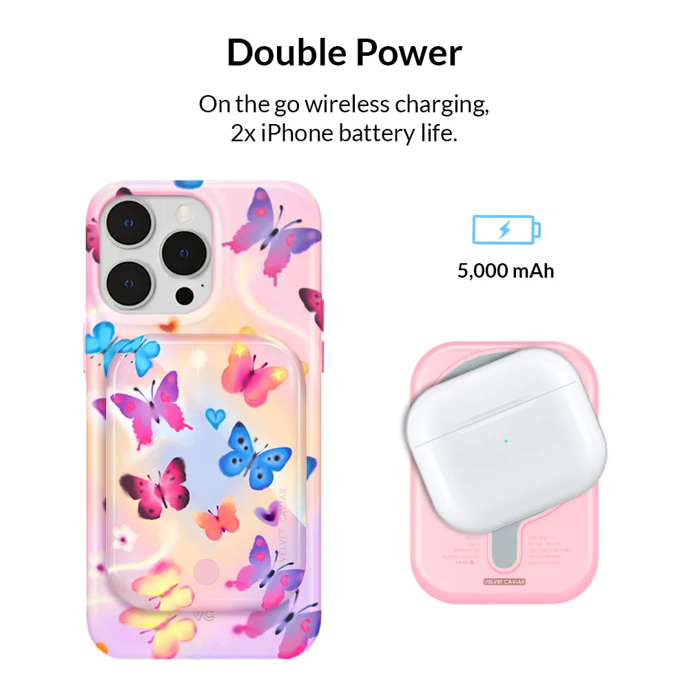 Aura Butterfly MagSafe Battery Power Pack