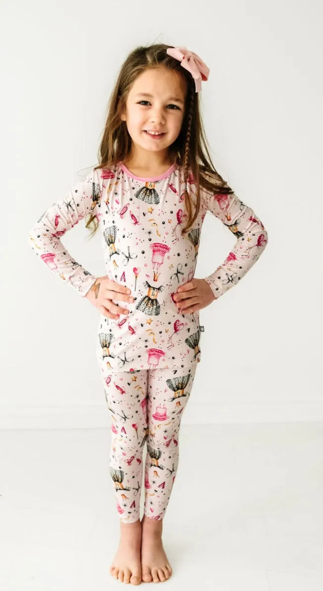 Ballet Long Sleeve Jammies Set