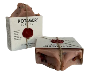 Bar Soap Secret Garden (New) with Pink Kaolin Clay & Organic