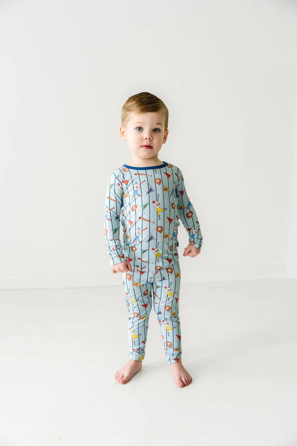 Batter Up Long Sleeve Jammies Set