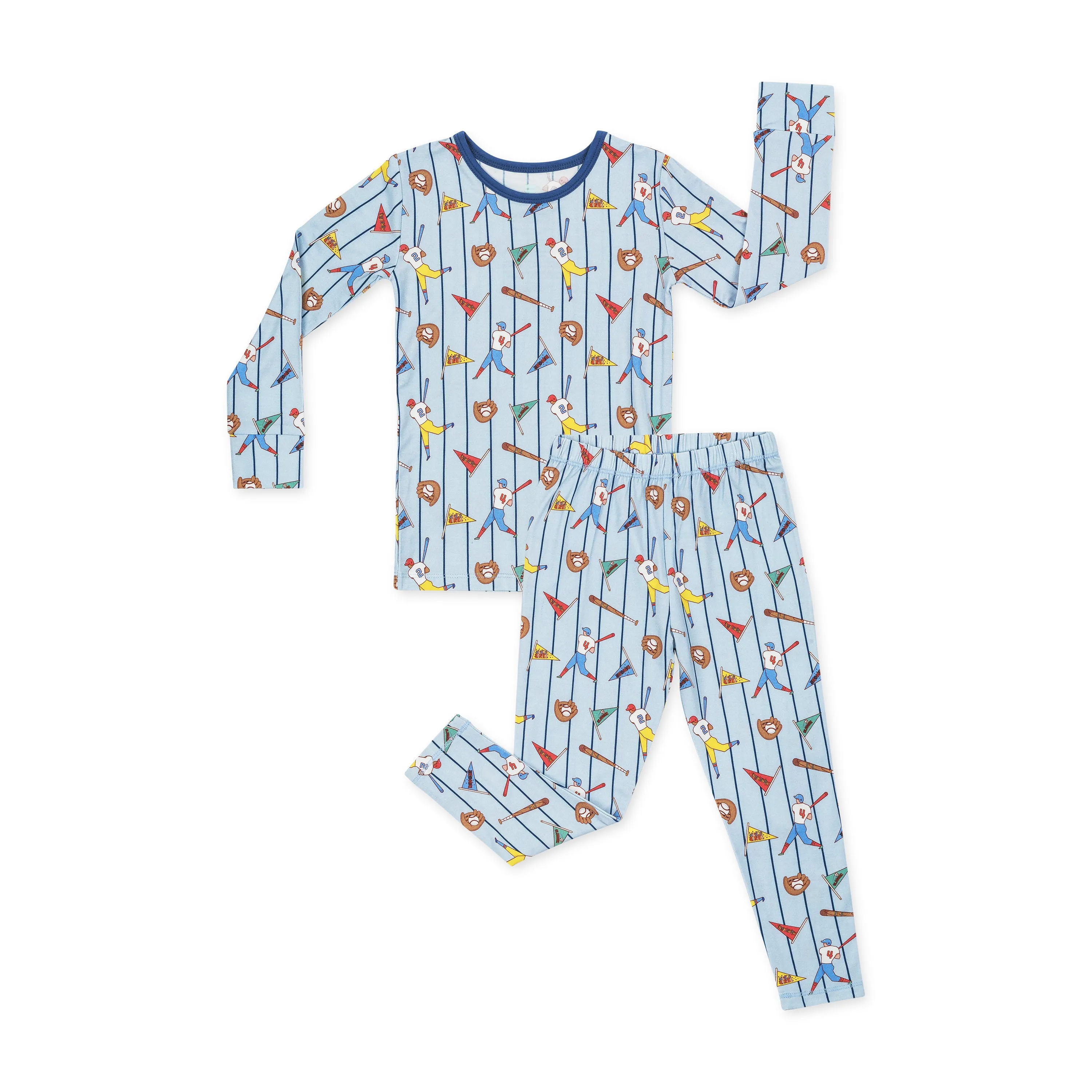 Batter Up Long Sleeve Jammies Set