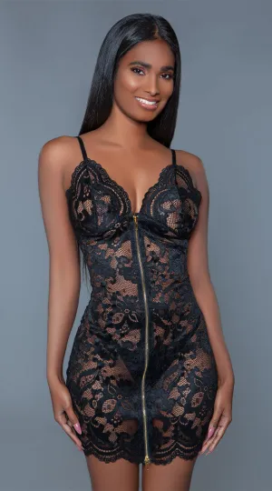 Blaire Zipper Chemise