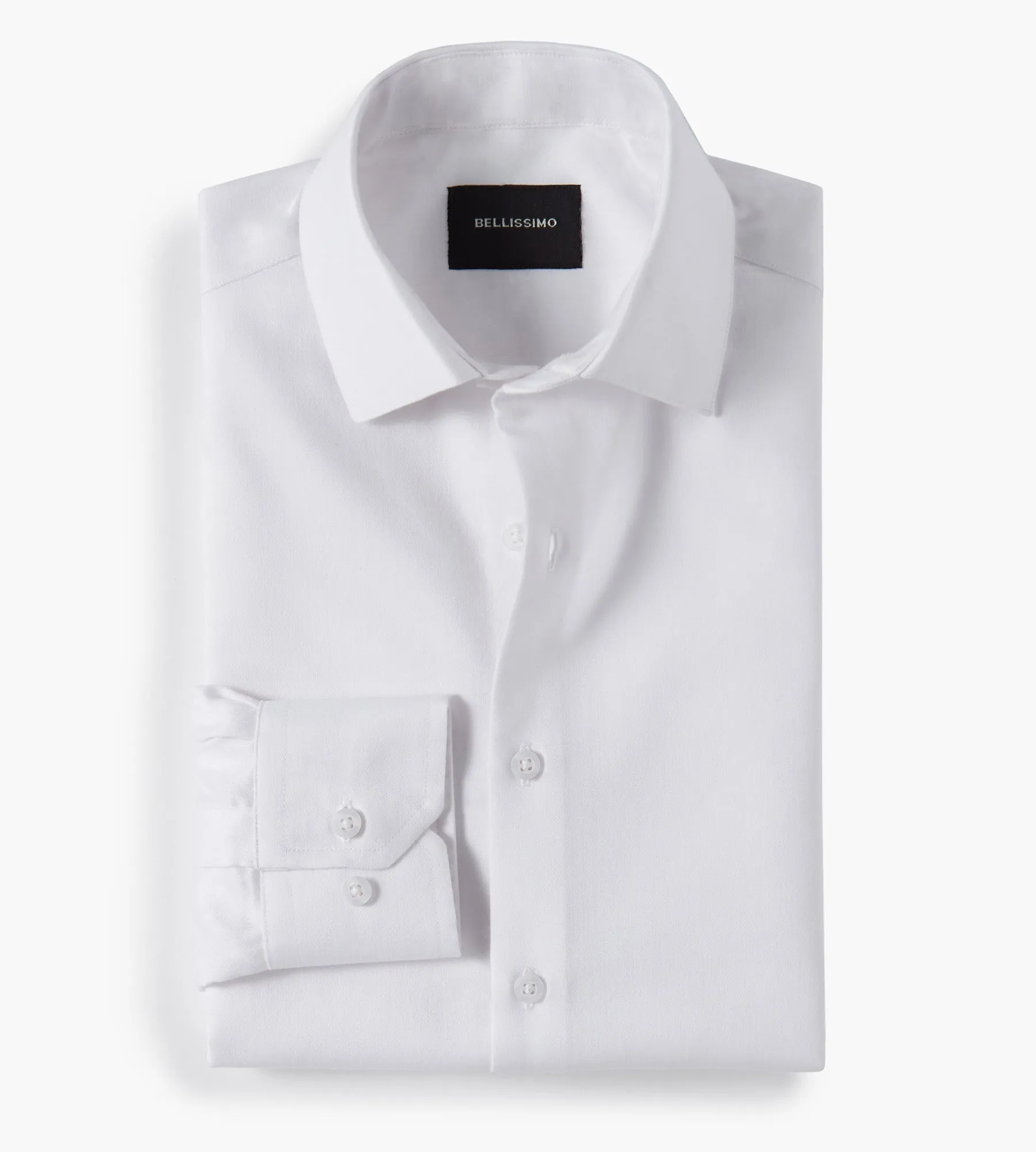 Boys Non-Iron Sateen Dress Shirt