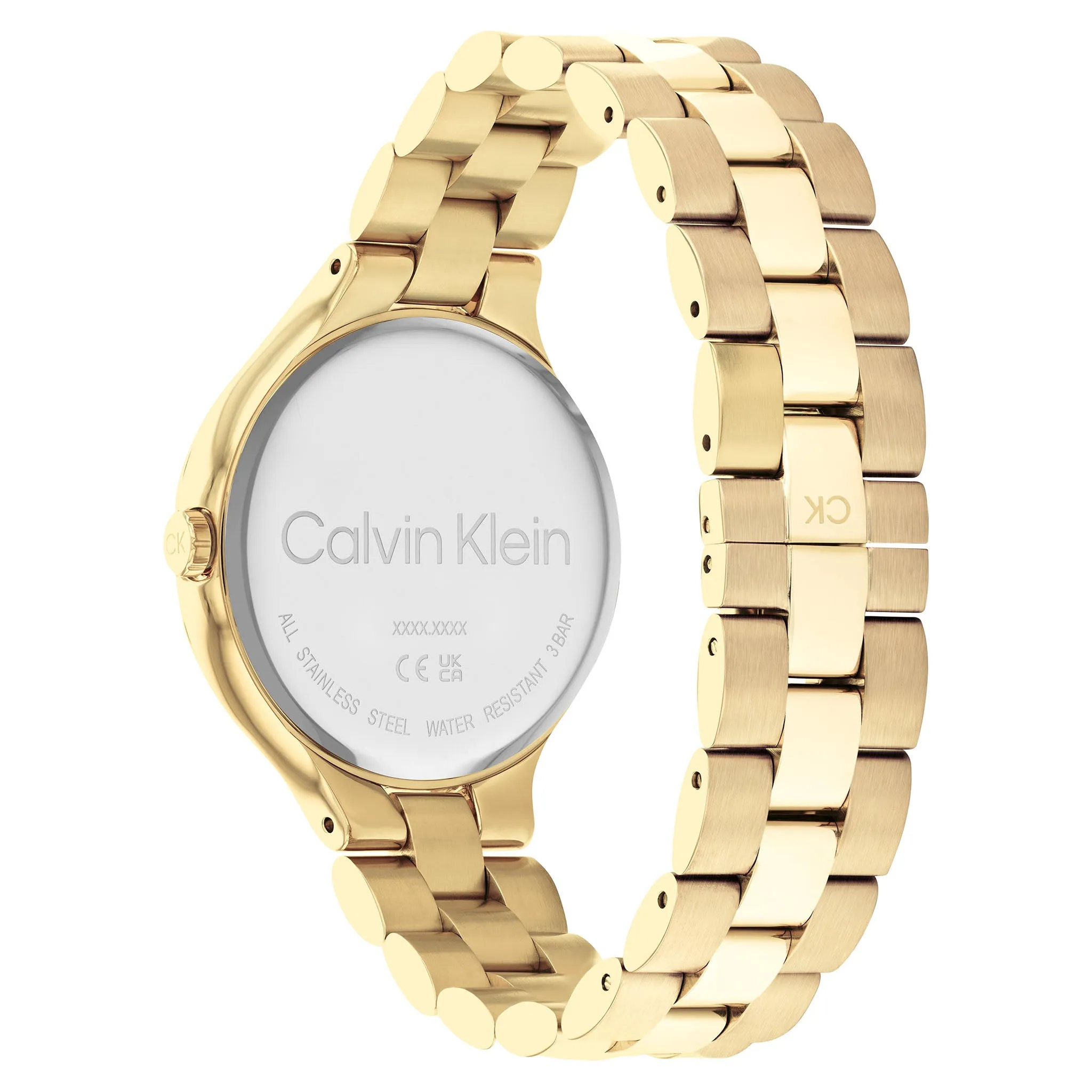 Calvin Klein Gold Stainless Steel Women's Watch - 25200126