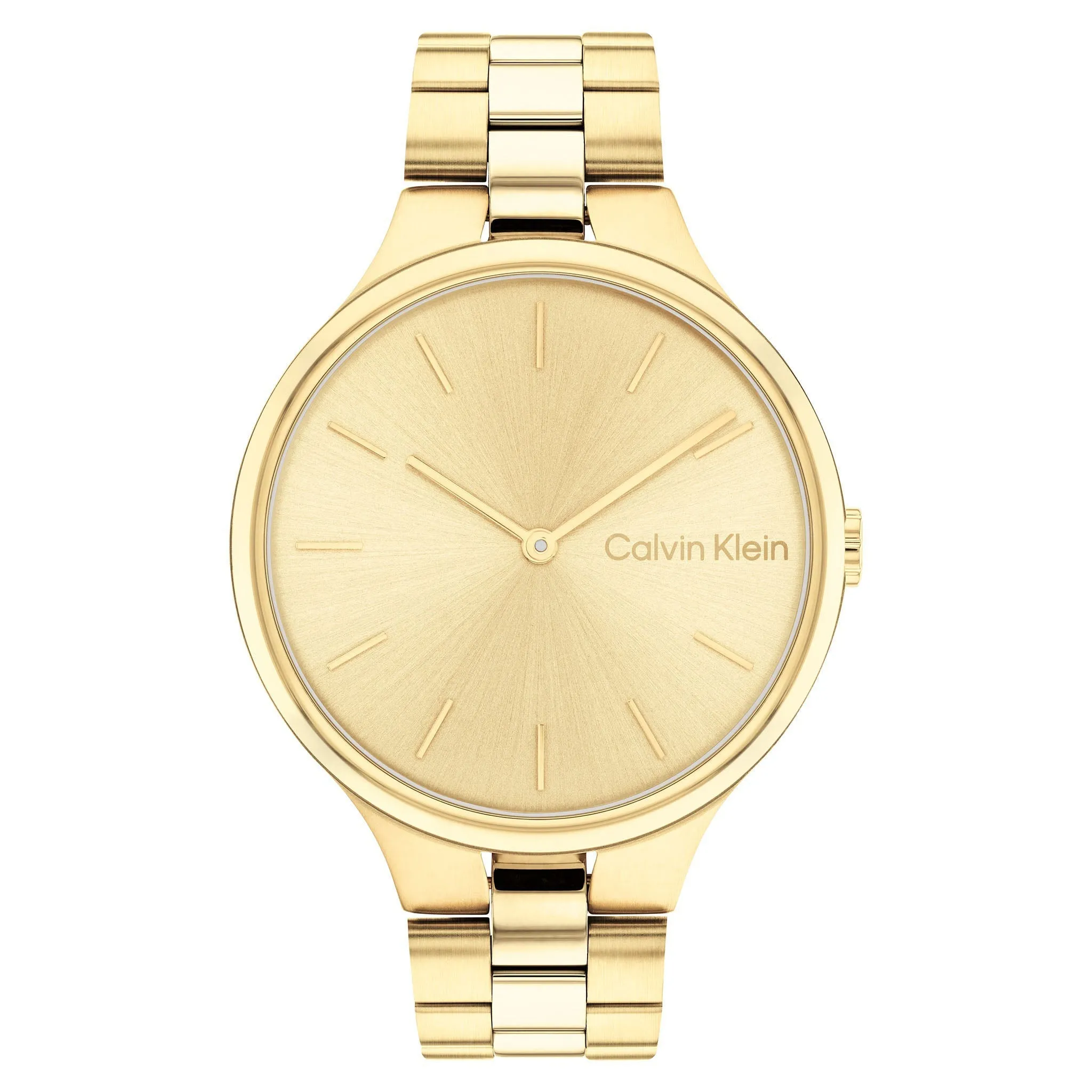 Calvin Klein Gold Stainless Steel Women's Watch - 25200126