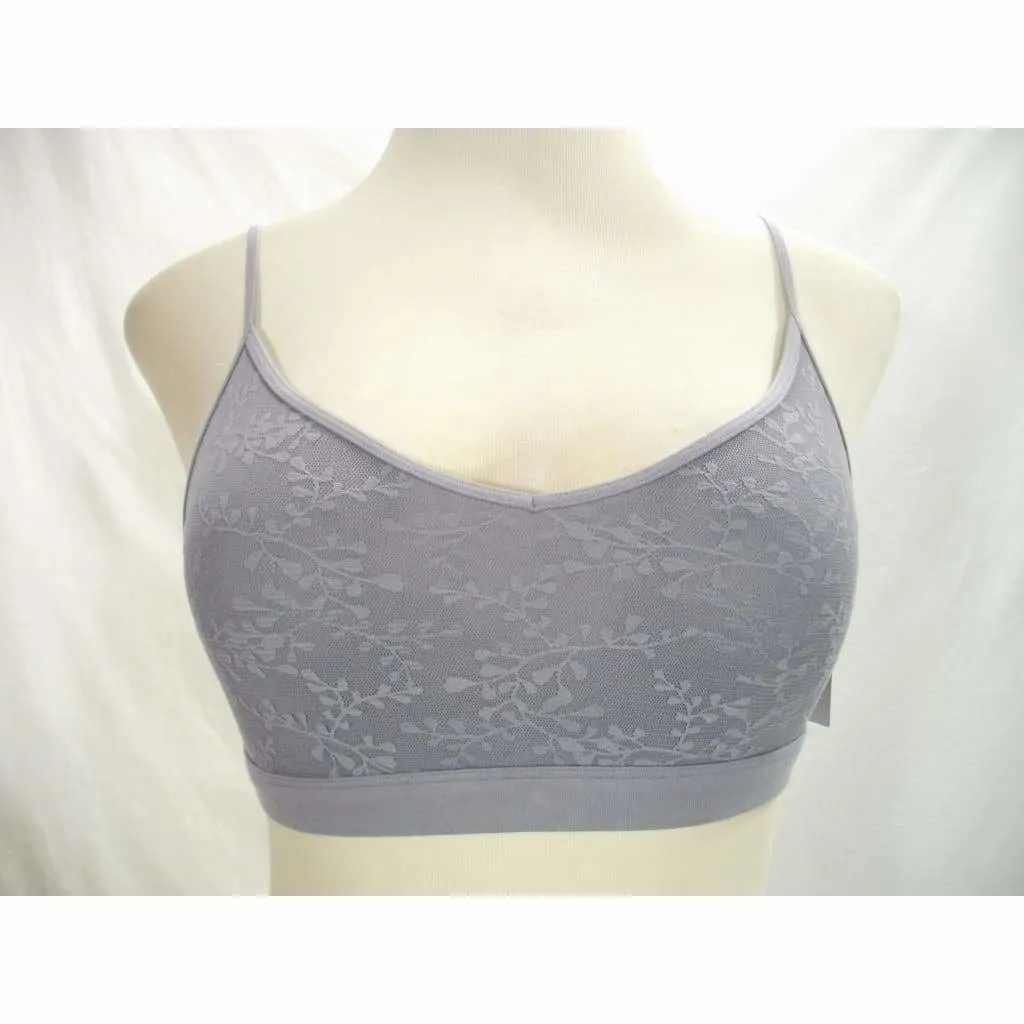 Calvin Klein QF4046 Bare Lace Bralette SIZE XS Gray NWT