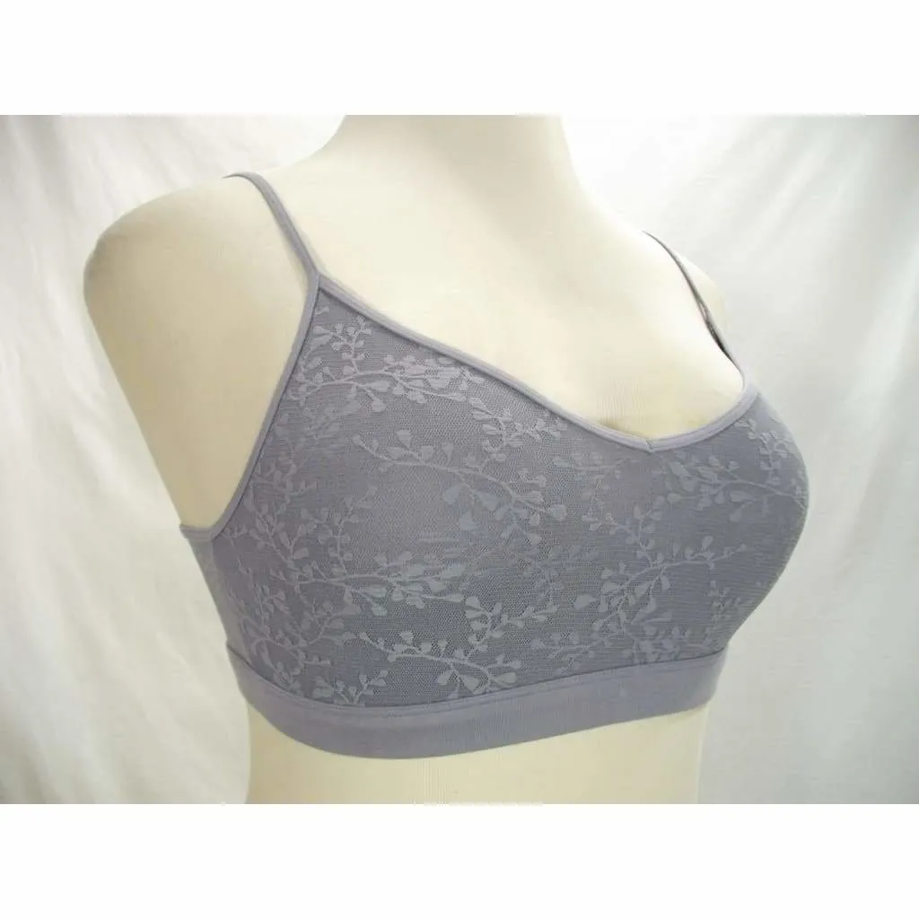 Calvin Klein QF4046 Bare Lace Bralette SIZE XS Gray NWT