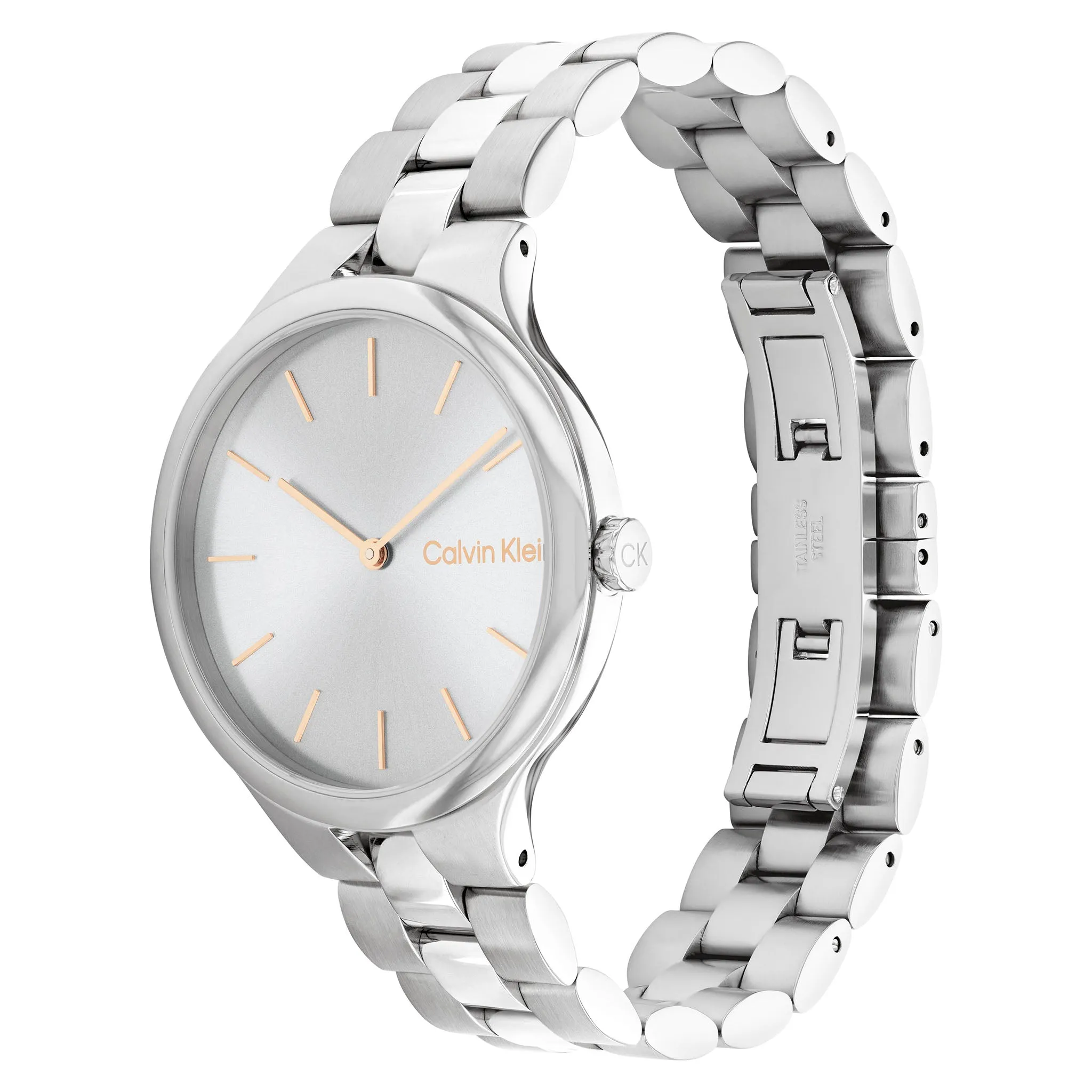 Calvin Klein Silver Steel Women's Watch - 25200128