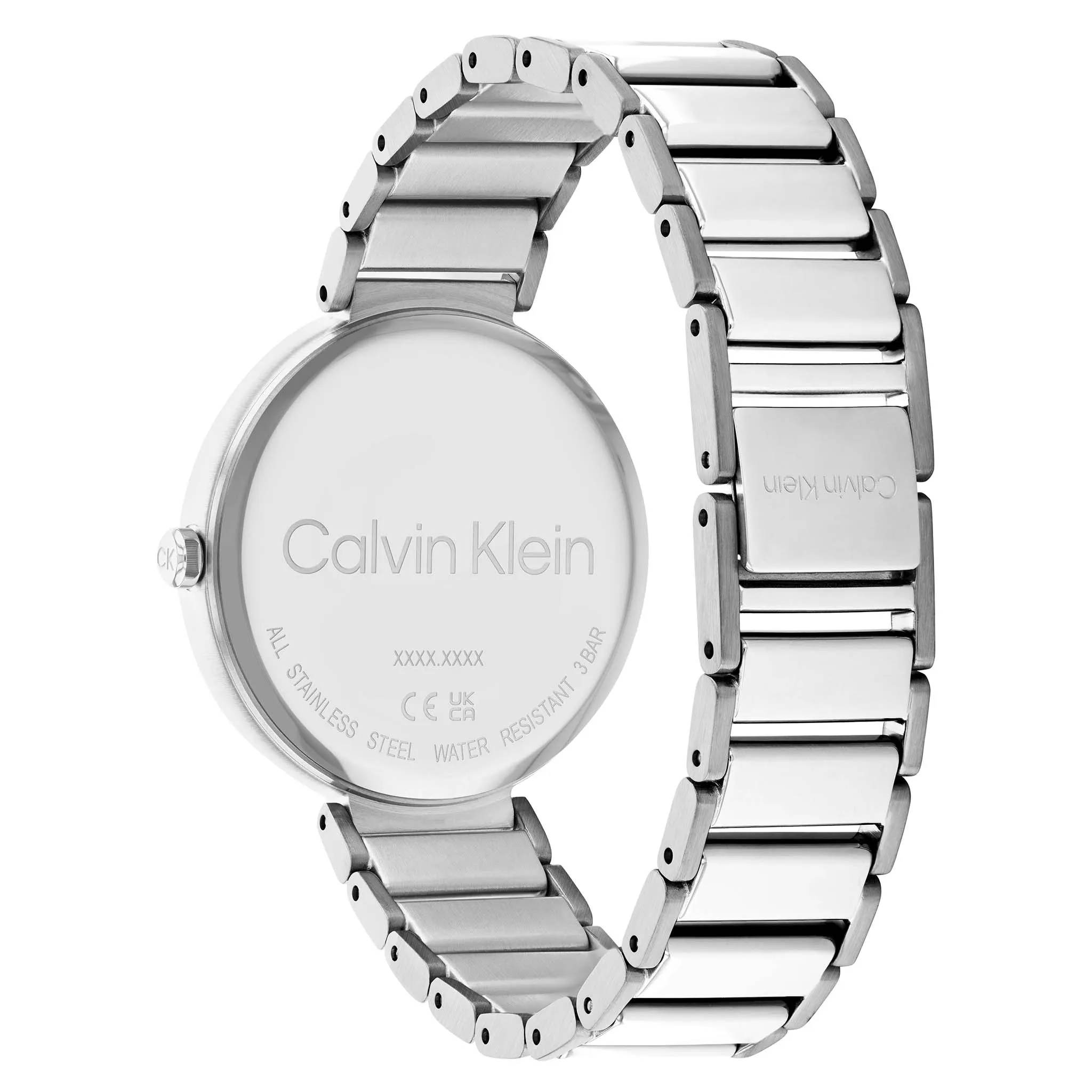 Calvin Klein Stainless Steel Silver Dial Women's Watch - 25200137