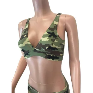 Camouflage Camo Bralette