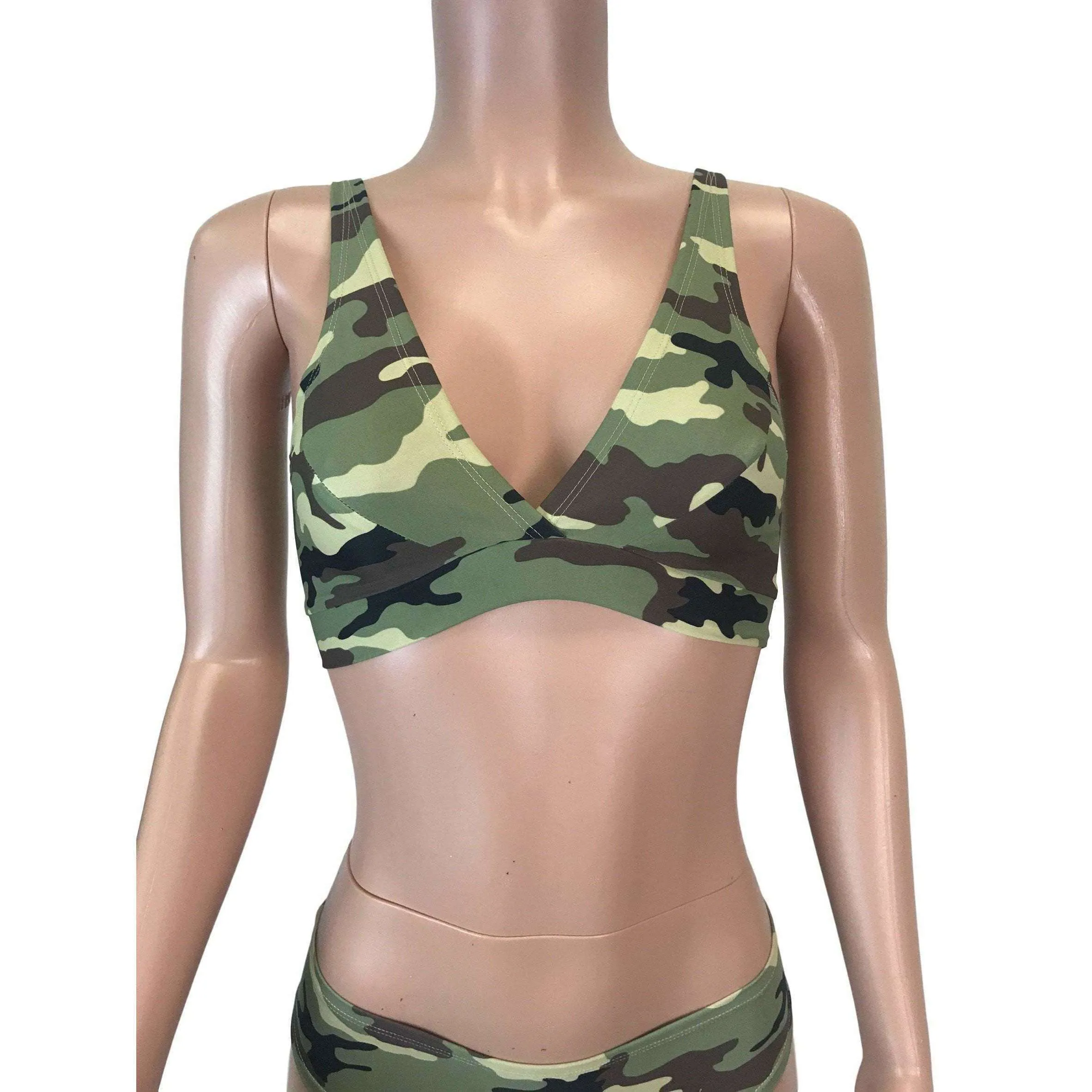 Camouflage Camo Bralette