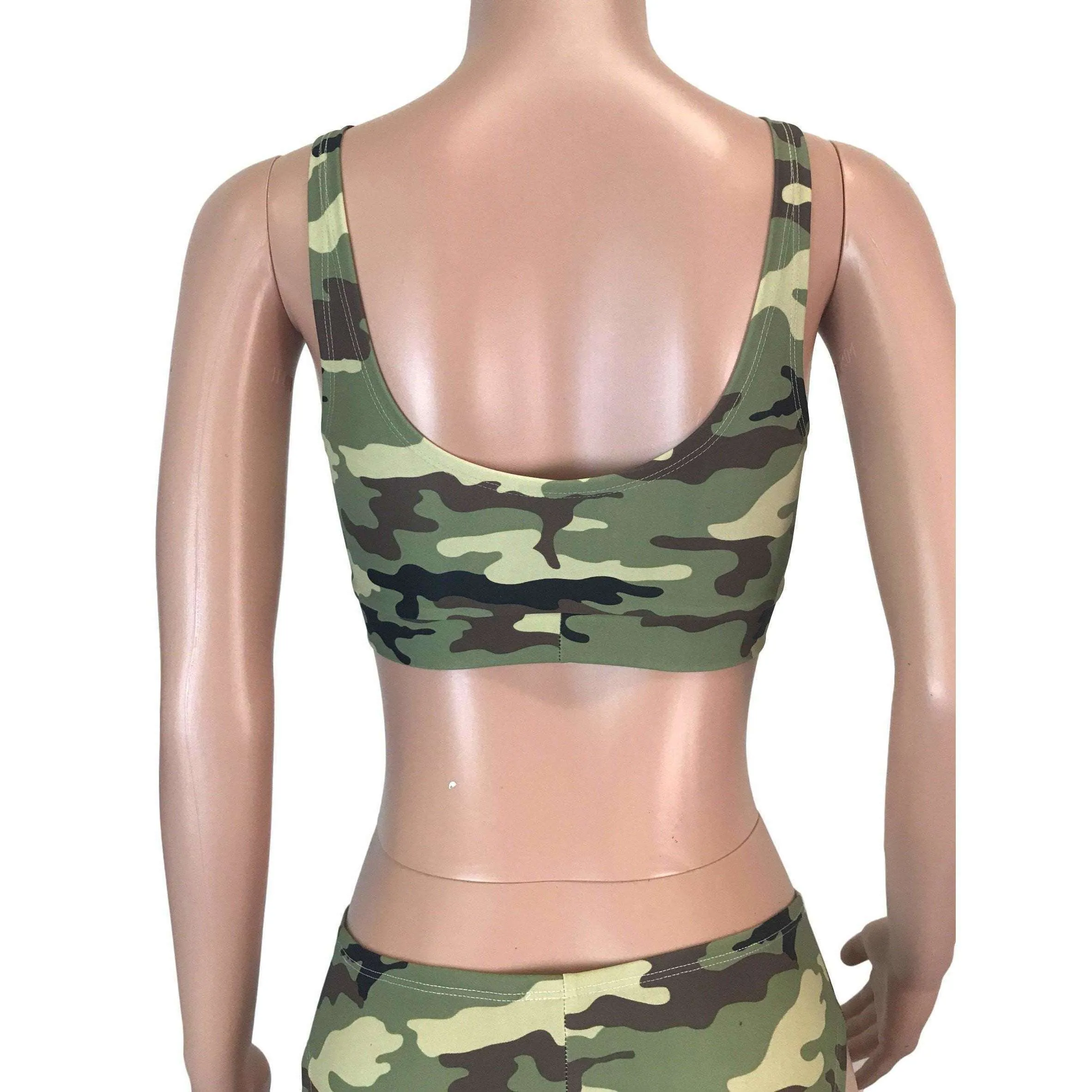 Camouflage Camo Bralette