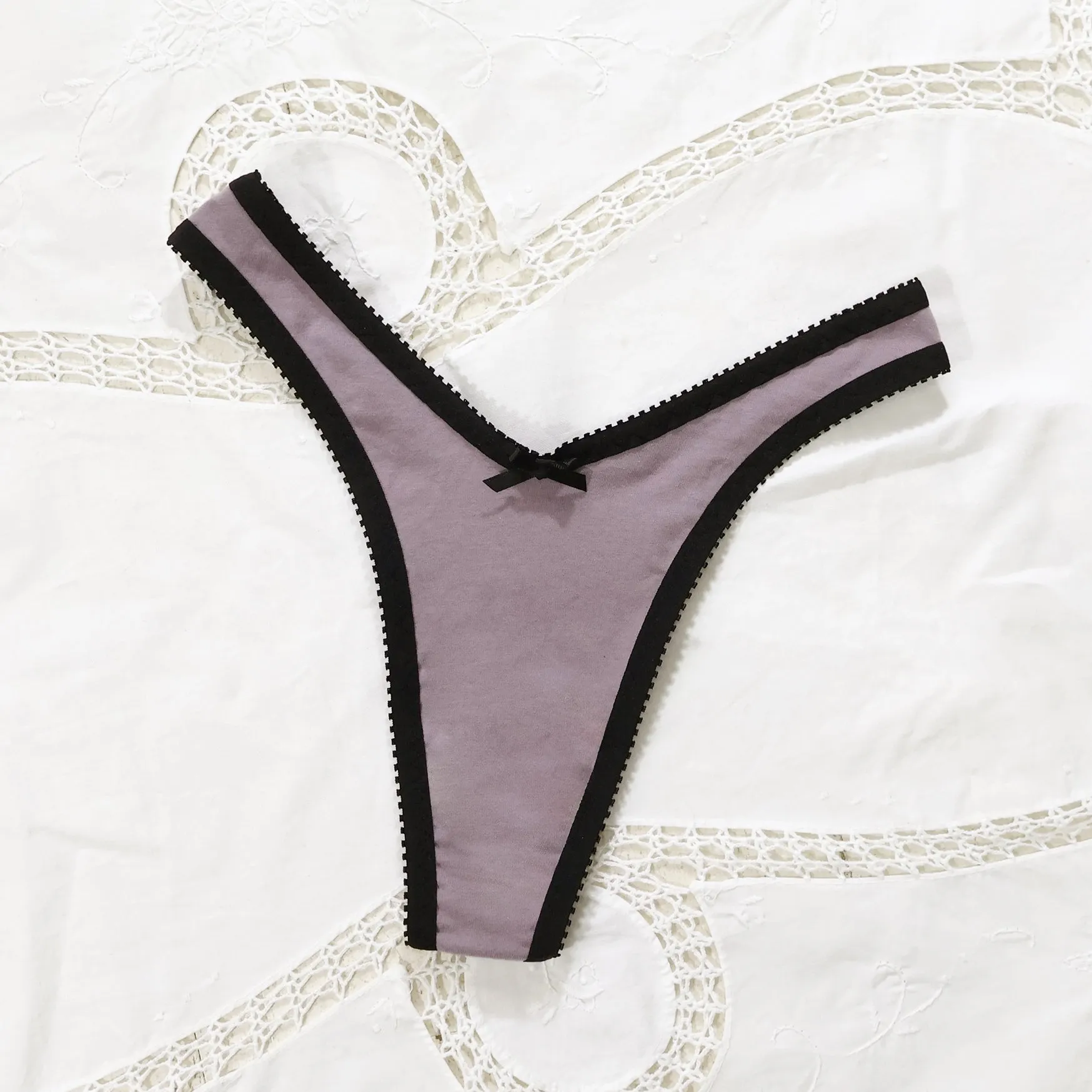 Cheryl Thong Mauve Jersey