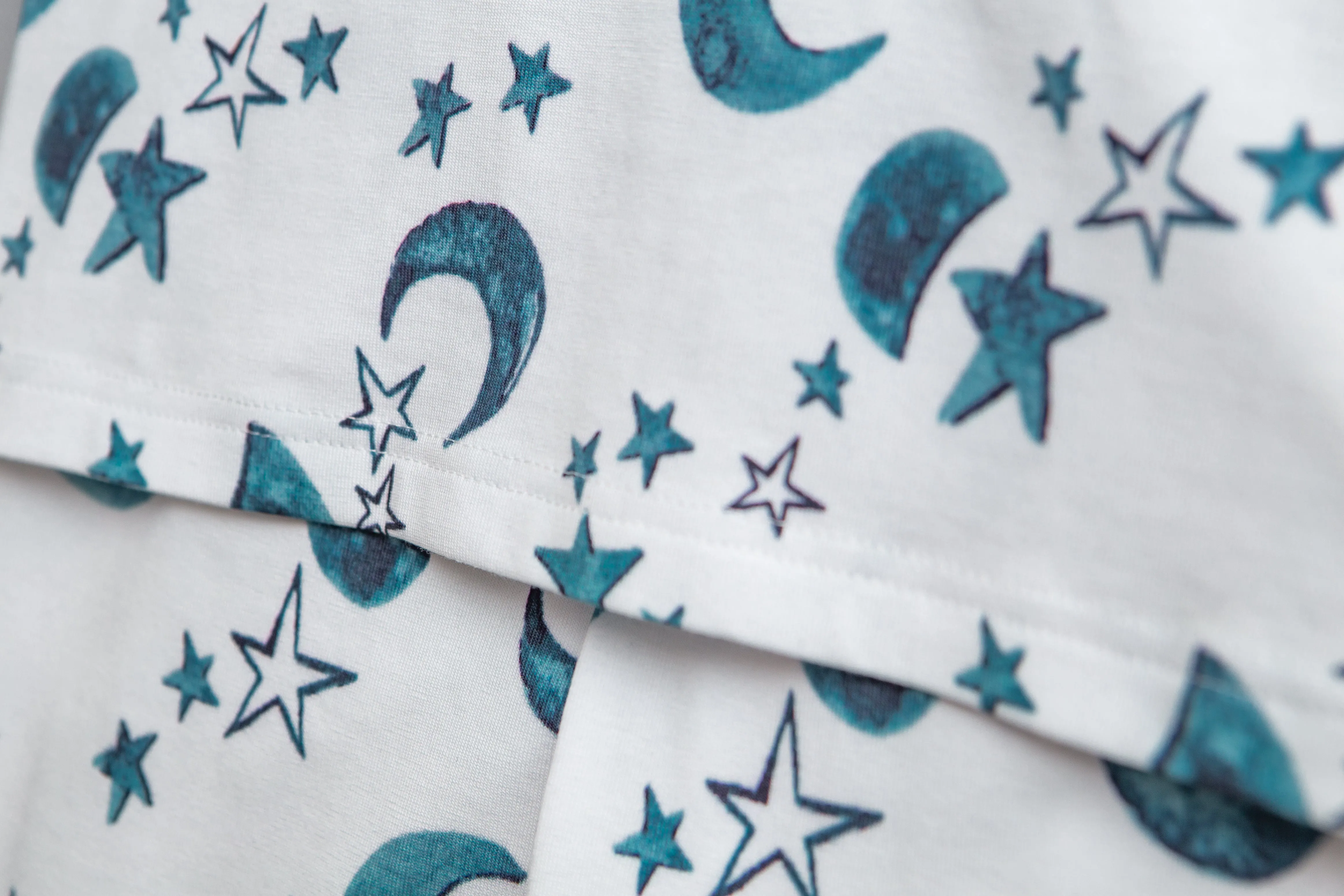 CHRIS - BOYS' PYJAMA SET IN BLUE STARS