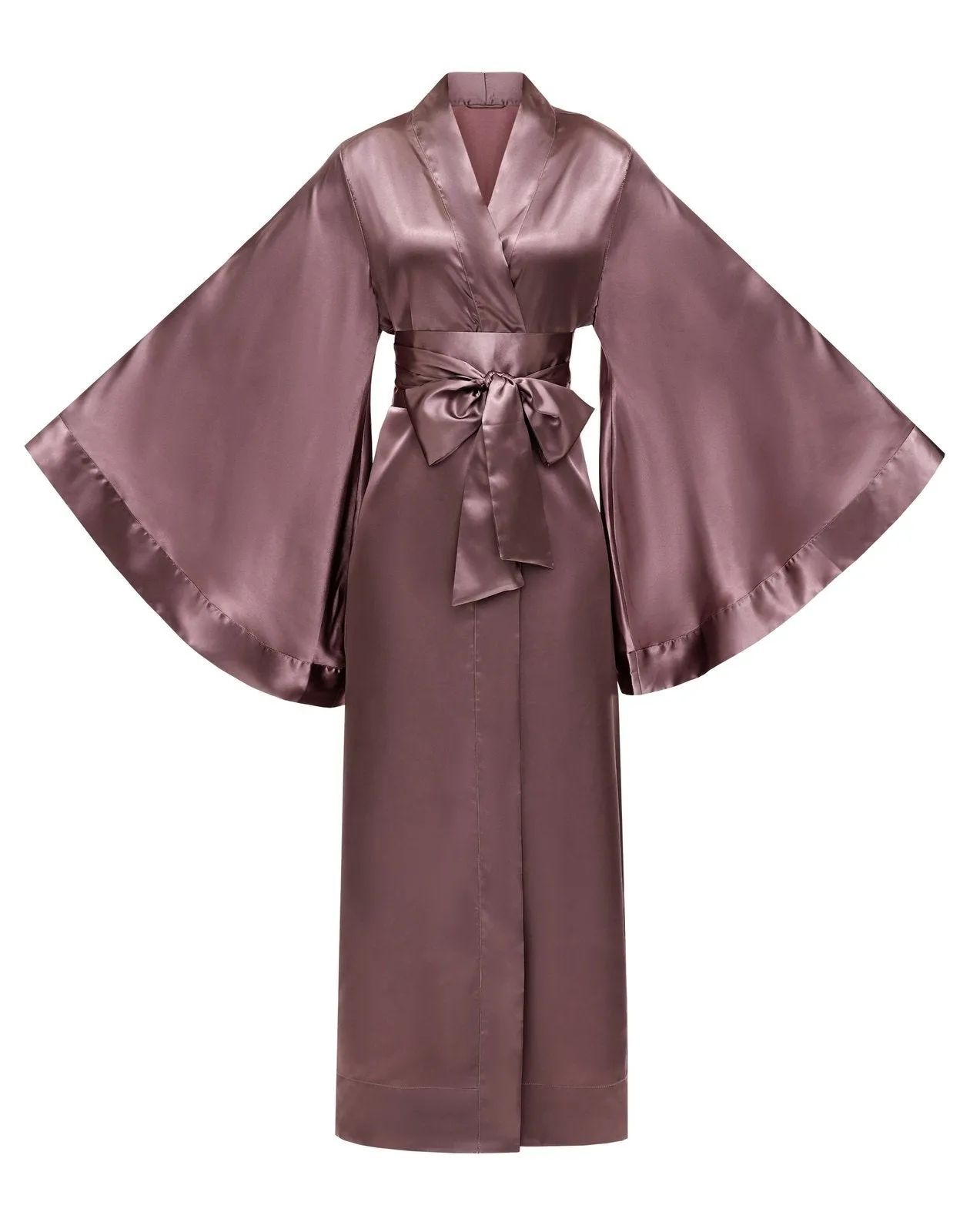 Classic Silky Kimono Robe