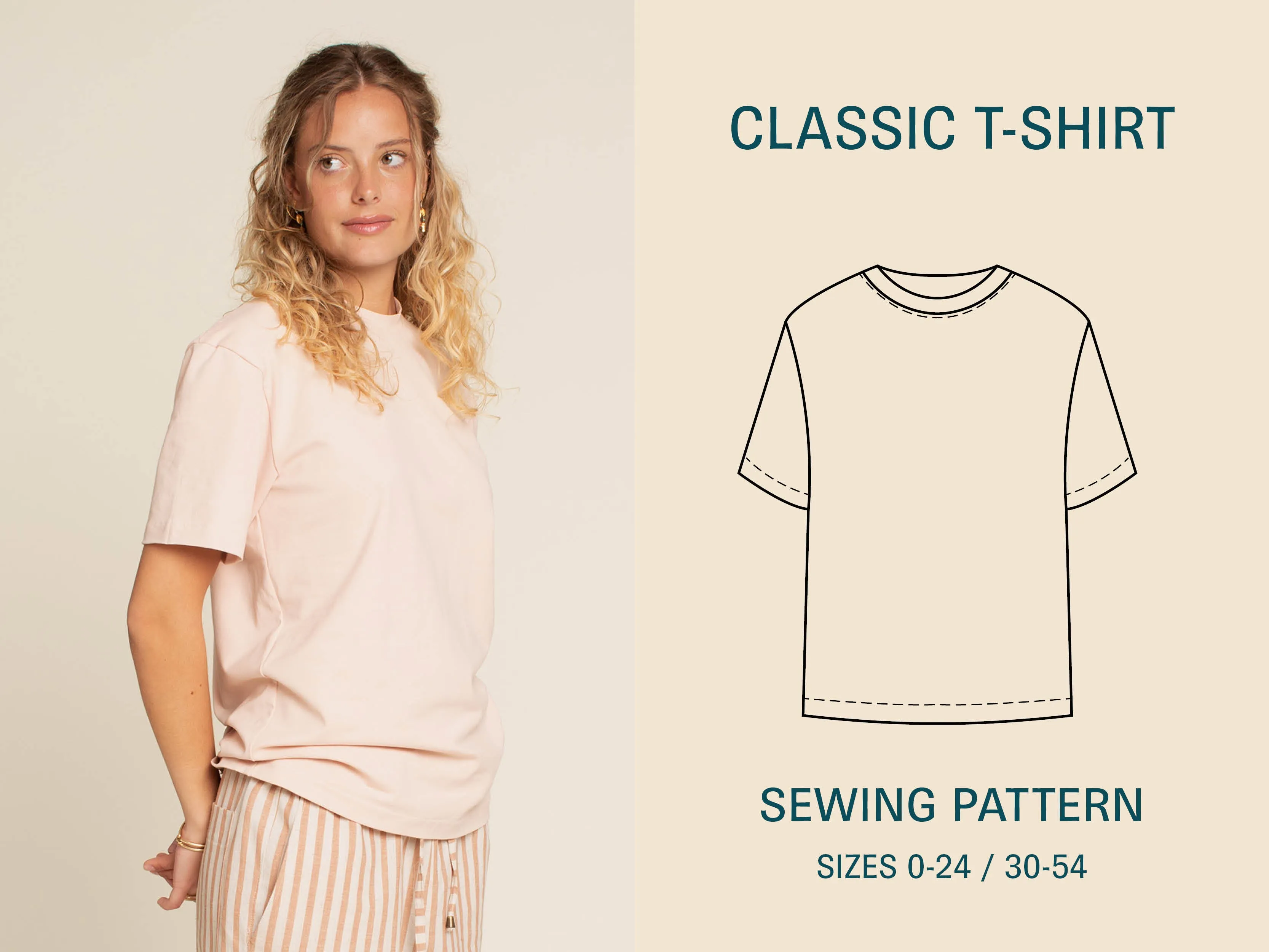 Classic T-shirt Sewing Pattern