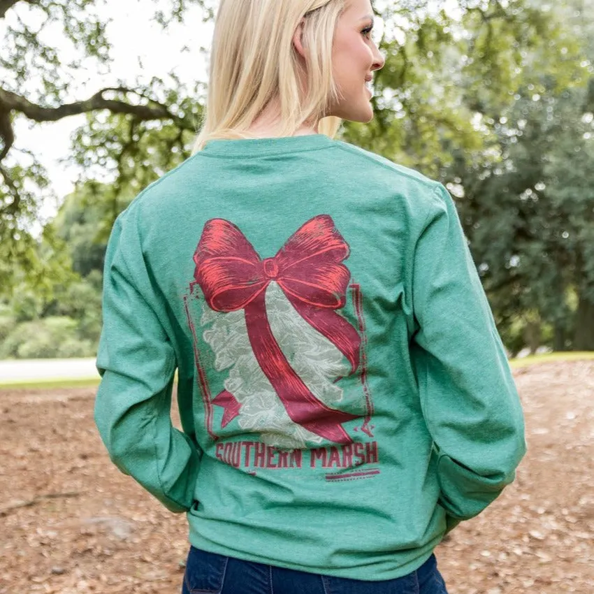 Conifer Christmas Tee - Long Sleeve