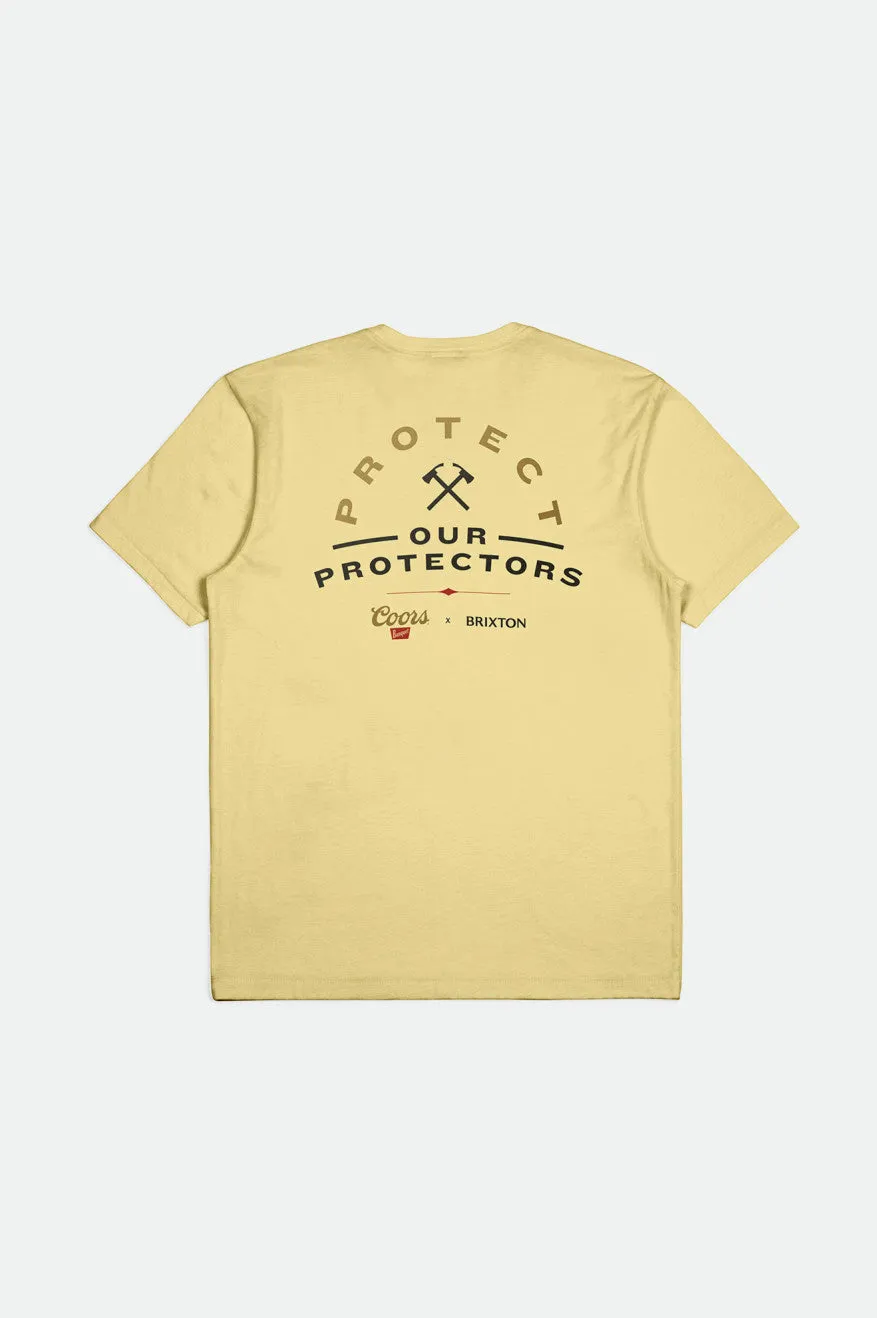 Coors Protector II S/S Tailored Tee - Buff