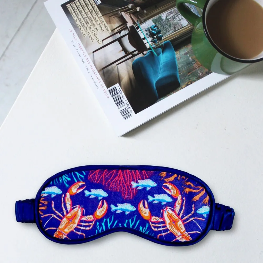 Coral Lobster Eyemask