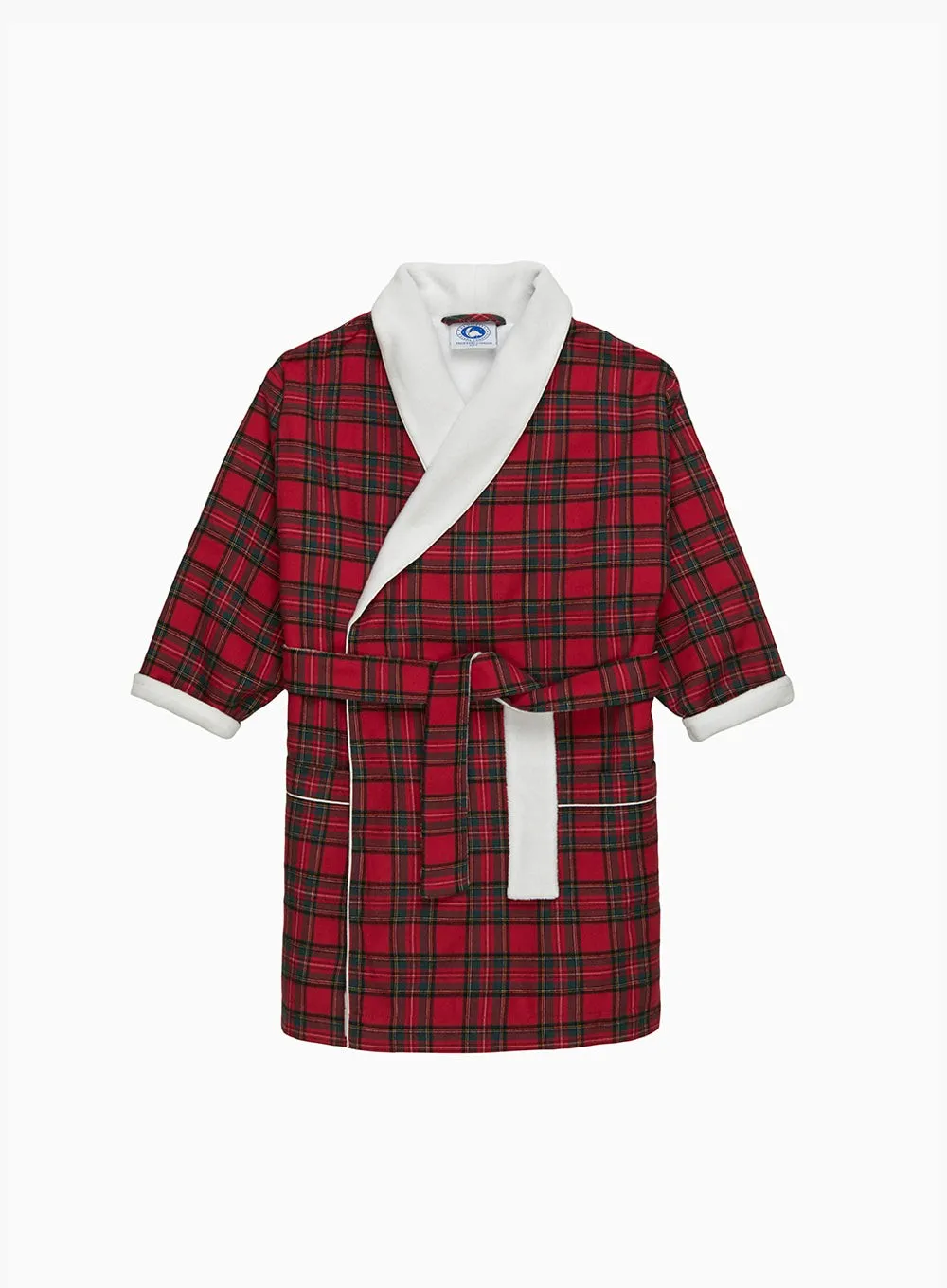 Cosy Tartan Bathrobe