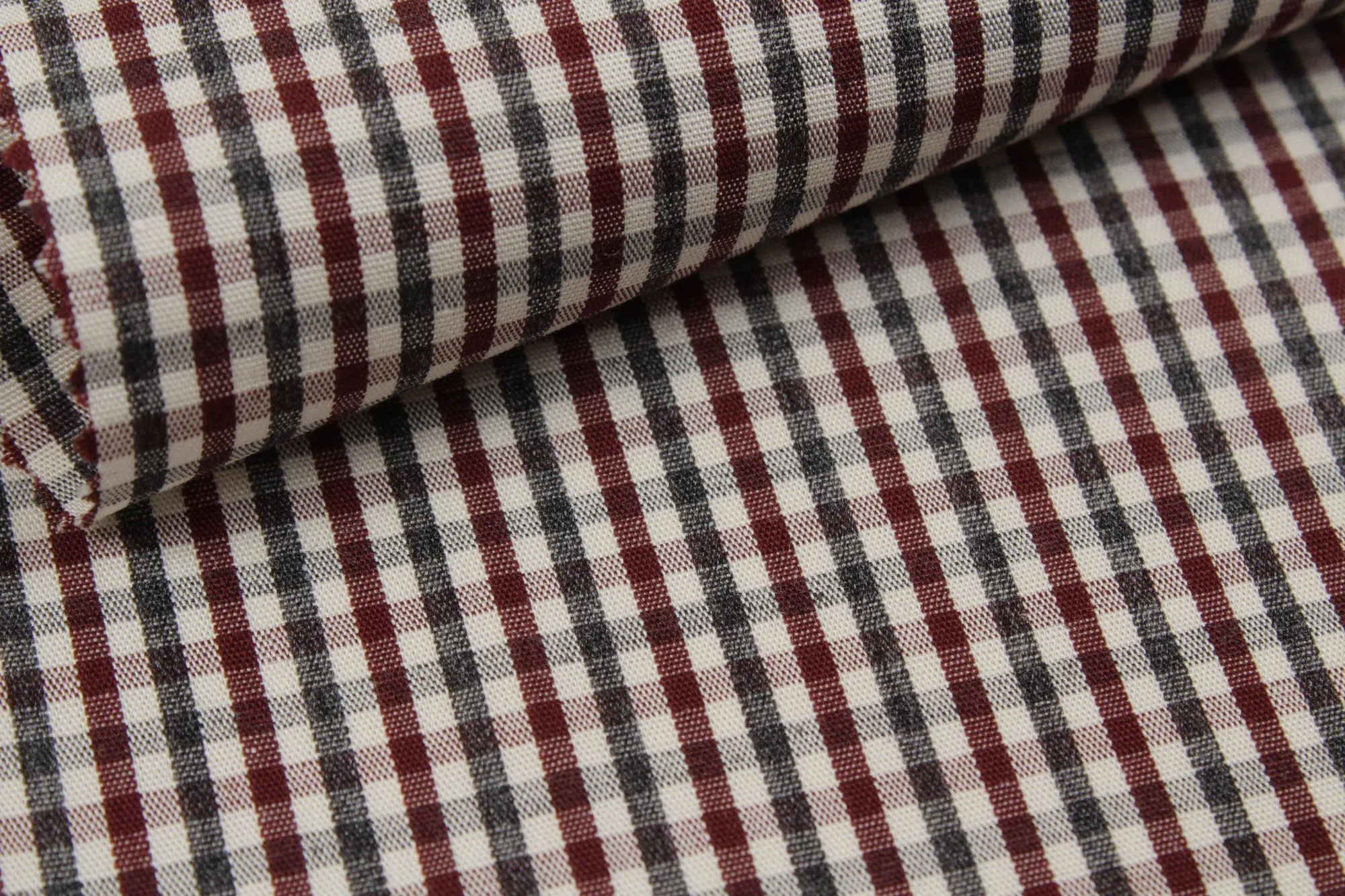 Cotton Micro Vichy Poplin for Shirts