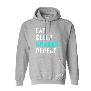 CSS - Eat Sleep Sharks Repeat - Hoodie