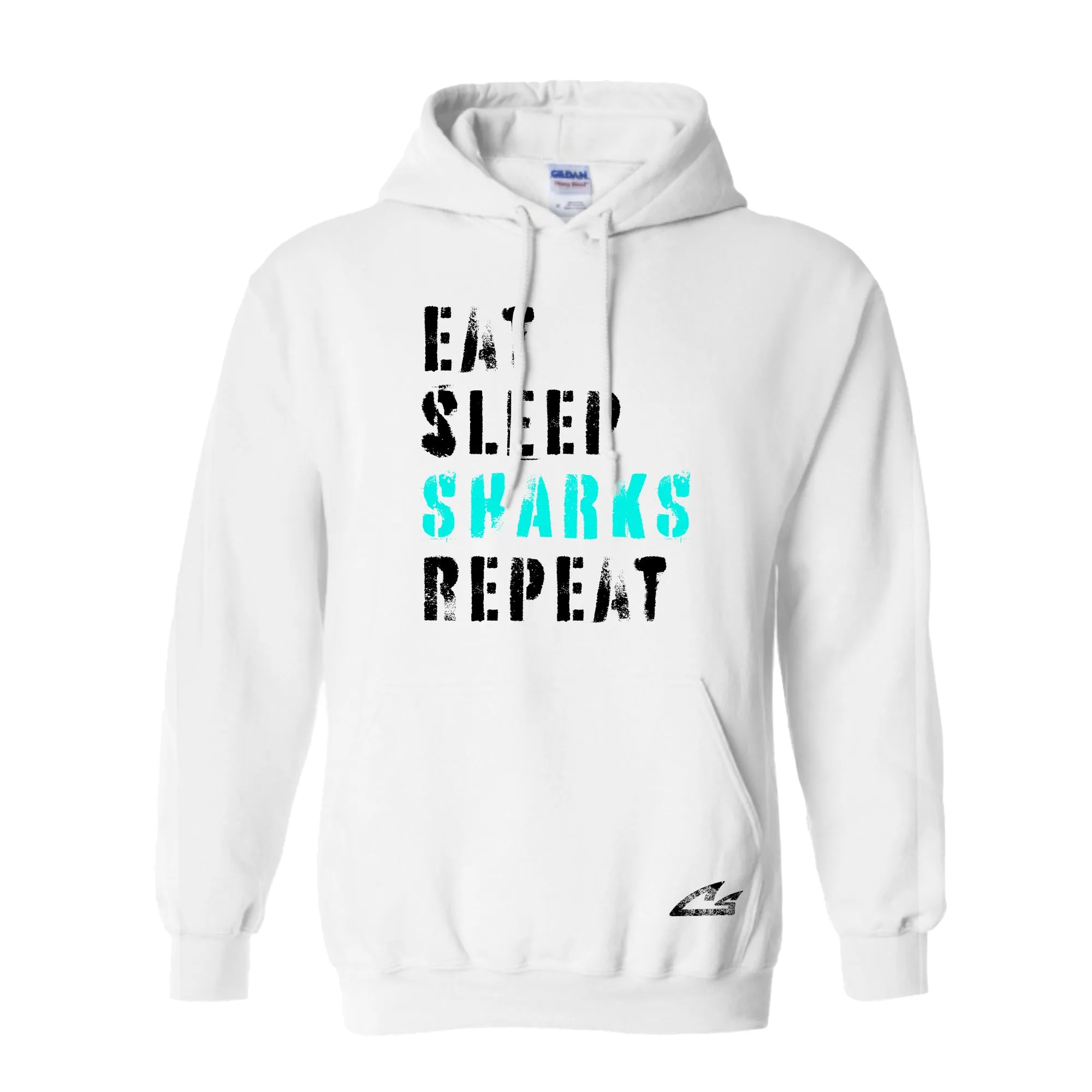 CSS - Eat Sleep Sharks Repeat - Hoodie